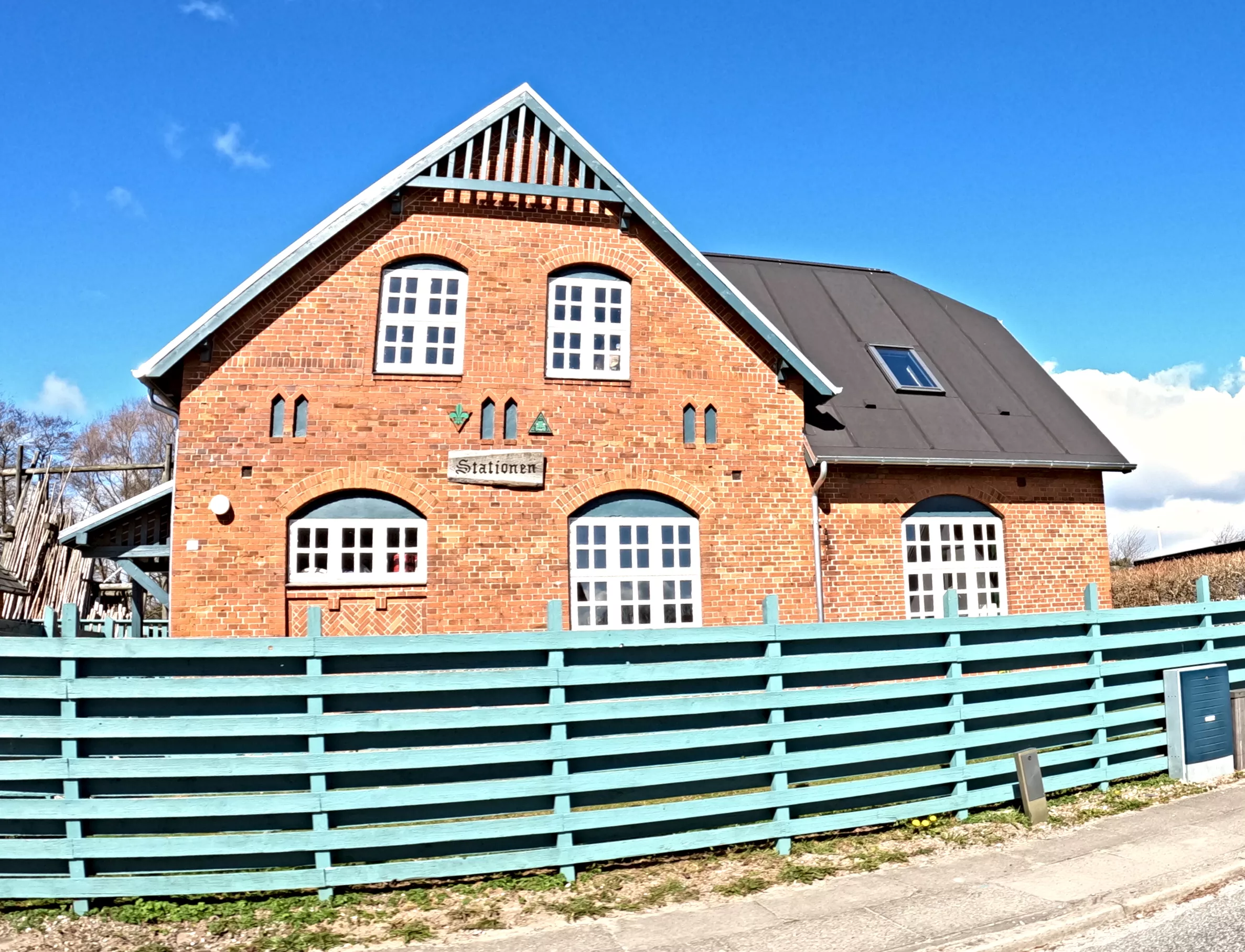 Billede af Harlev Station.