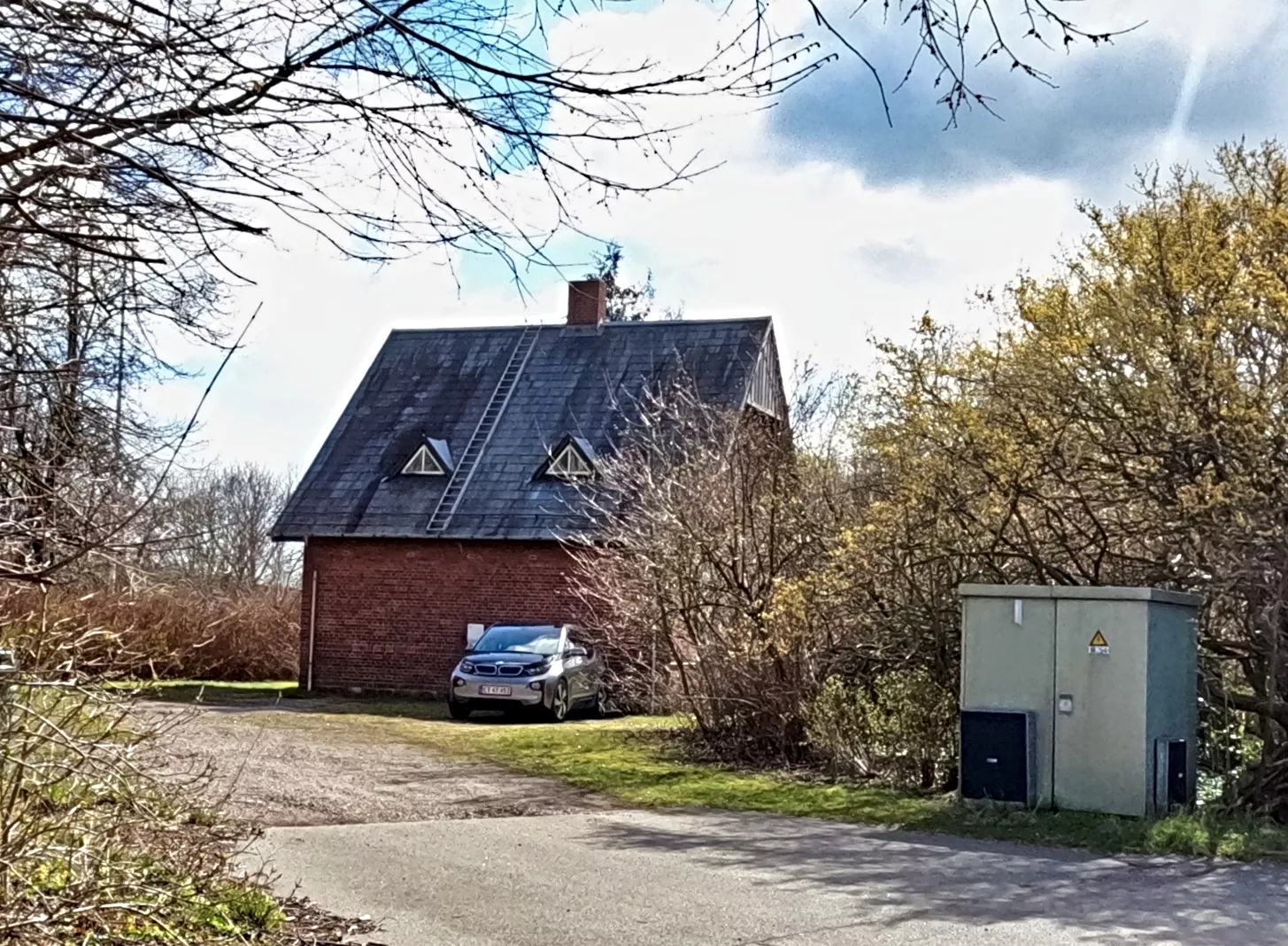 Billede af Låsby Station.