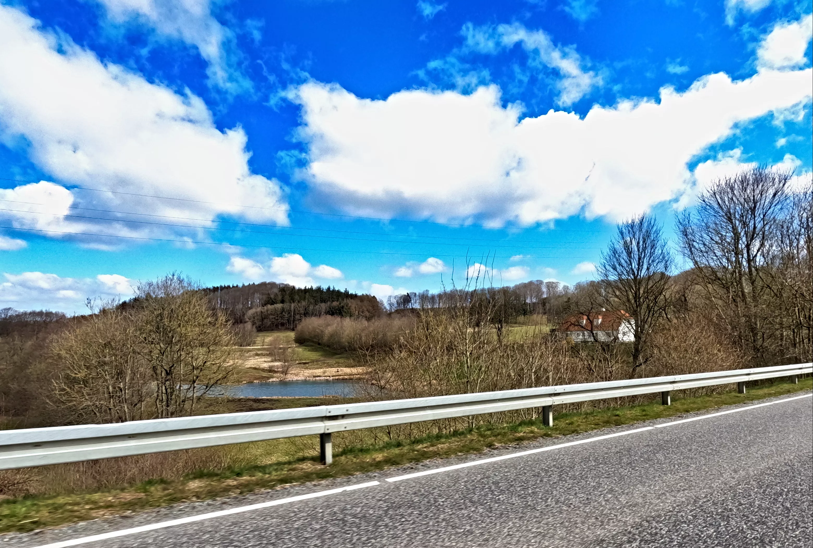 Billede af Toustrup Mølle Trinbræt - Trinbræt er nedrevet, men Toustrup Mølle Trinbræt har ligget her.