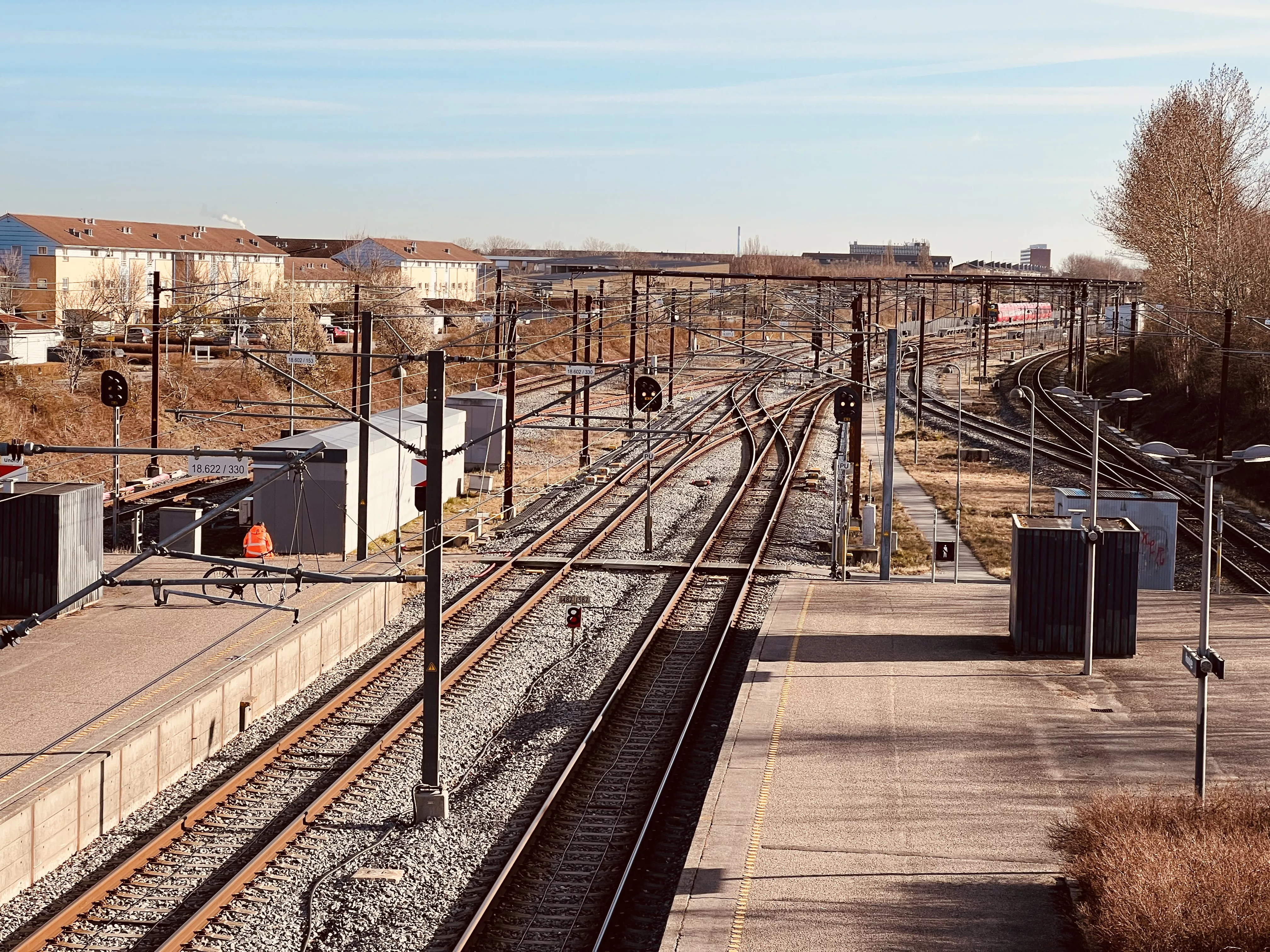 Billede af Hundige S-togsstation.