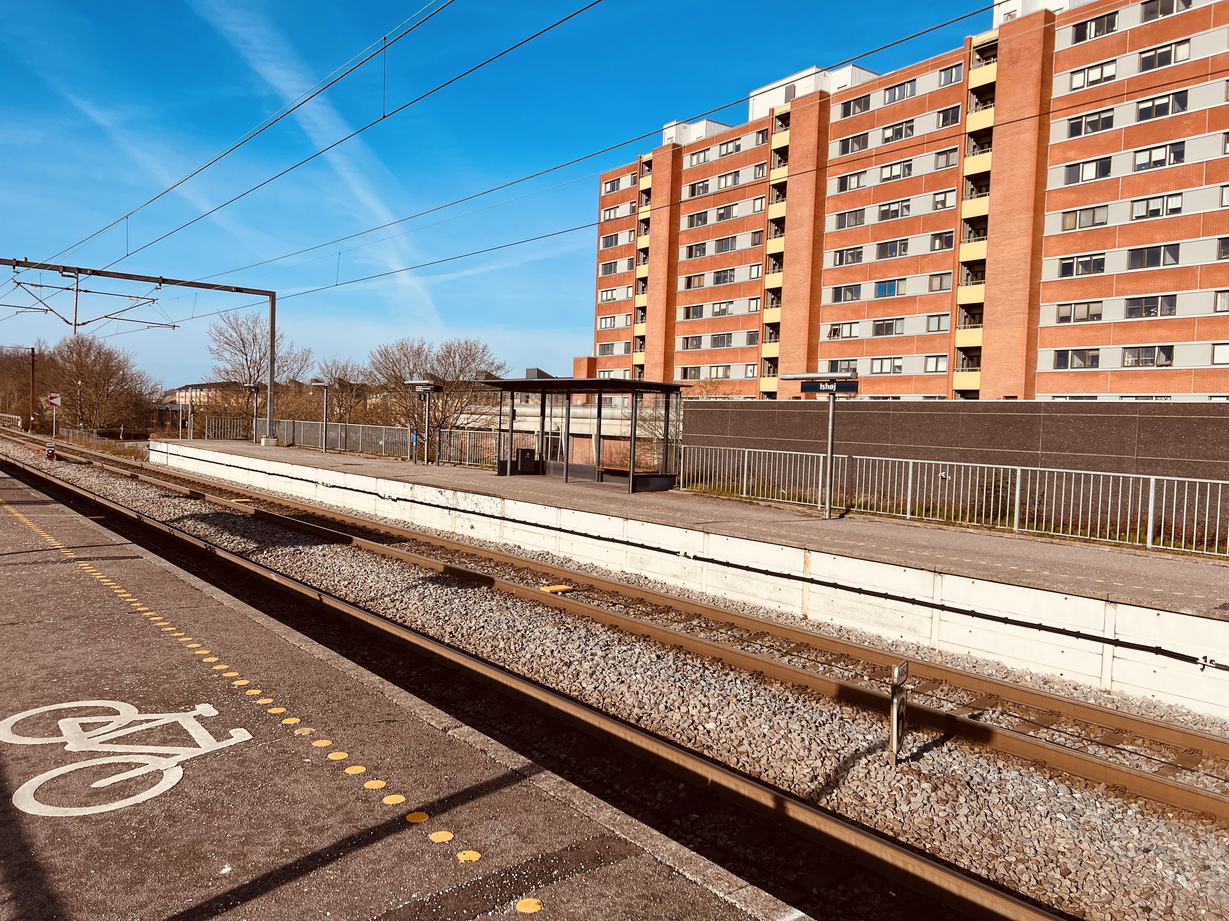 Billede af Ishøj S-togsstation.