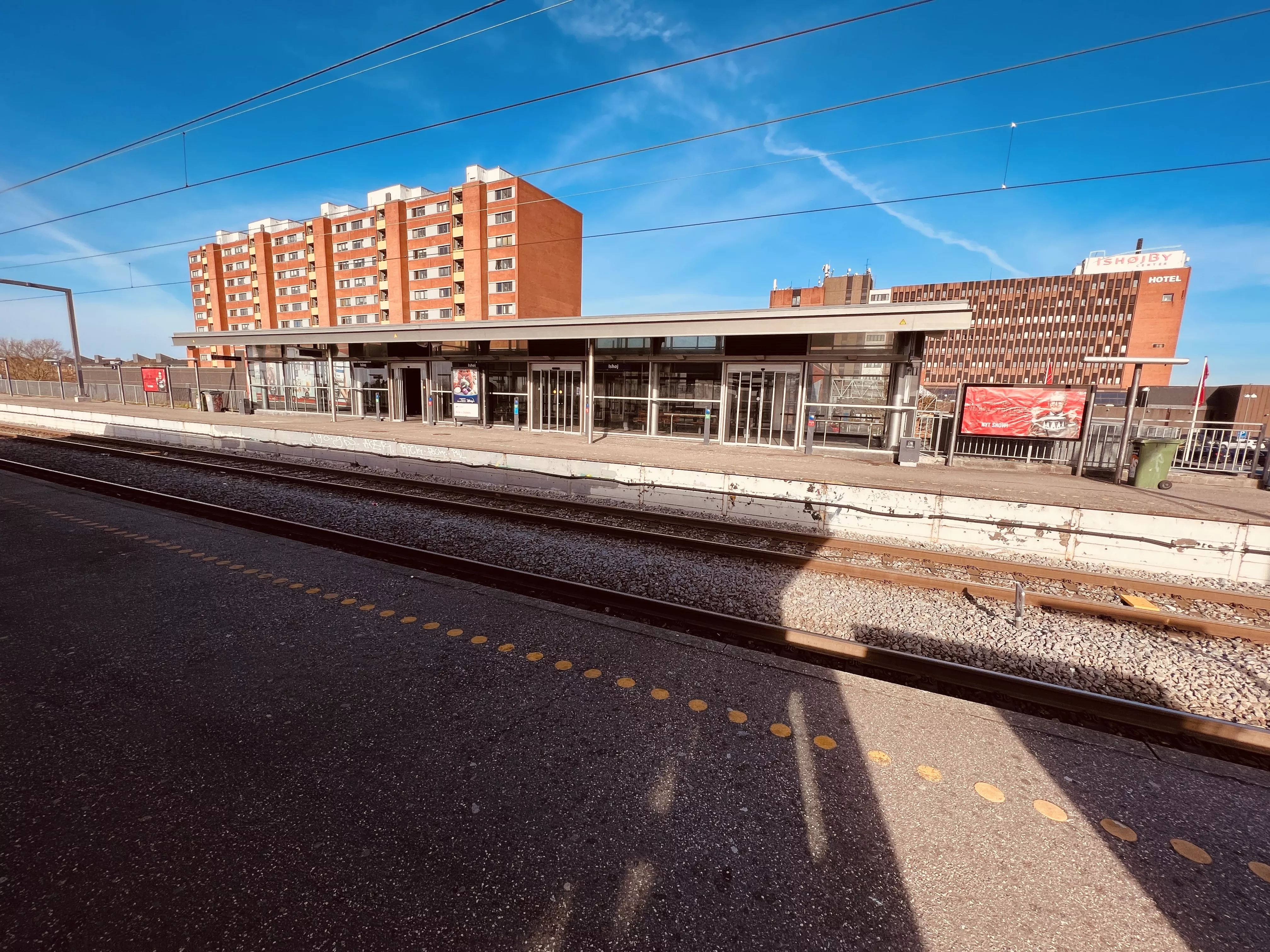 Billede af Ishøj S-togsstation.