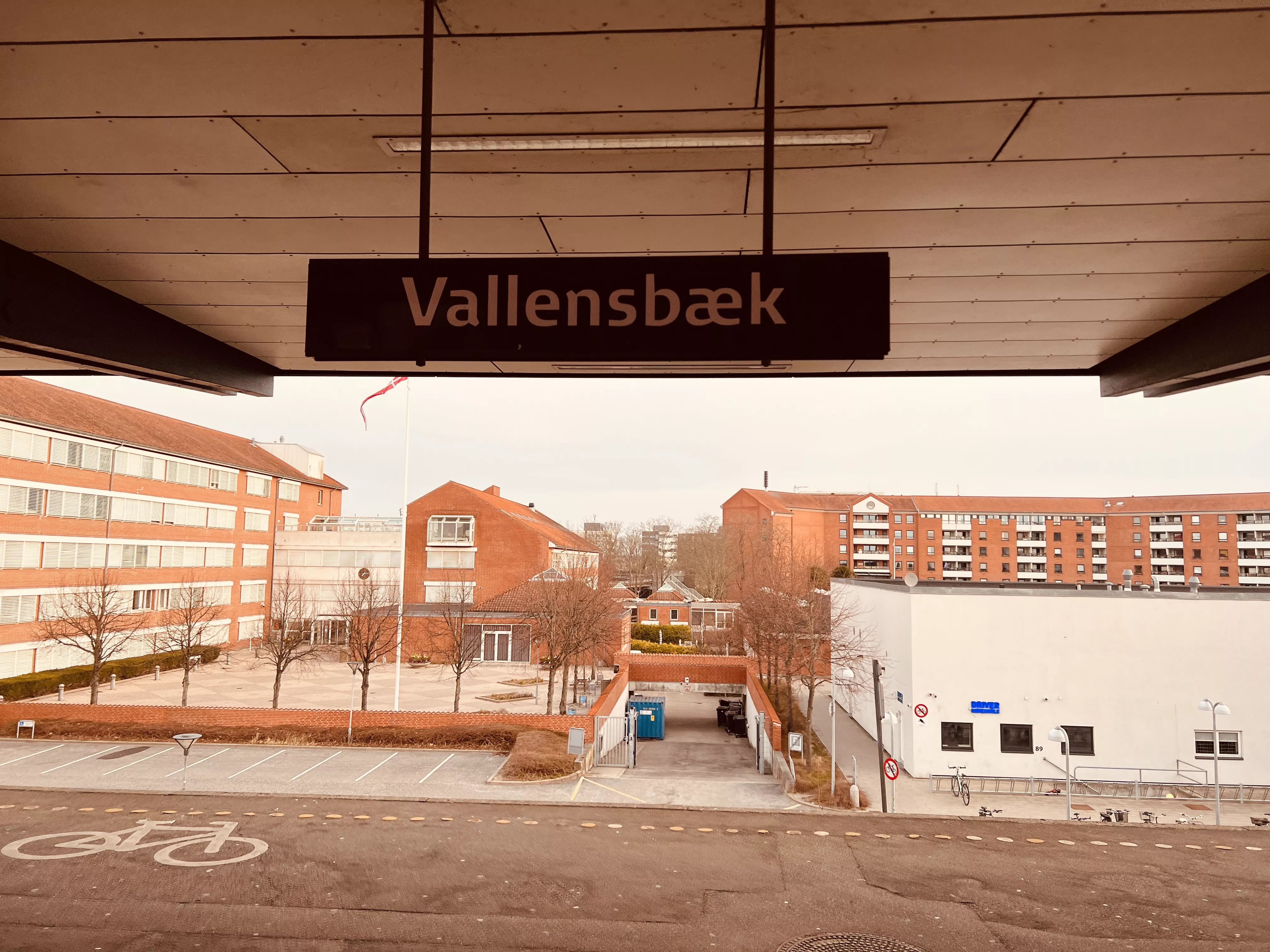 Billede af Vallensbæk S-togsstation.