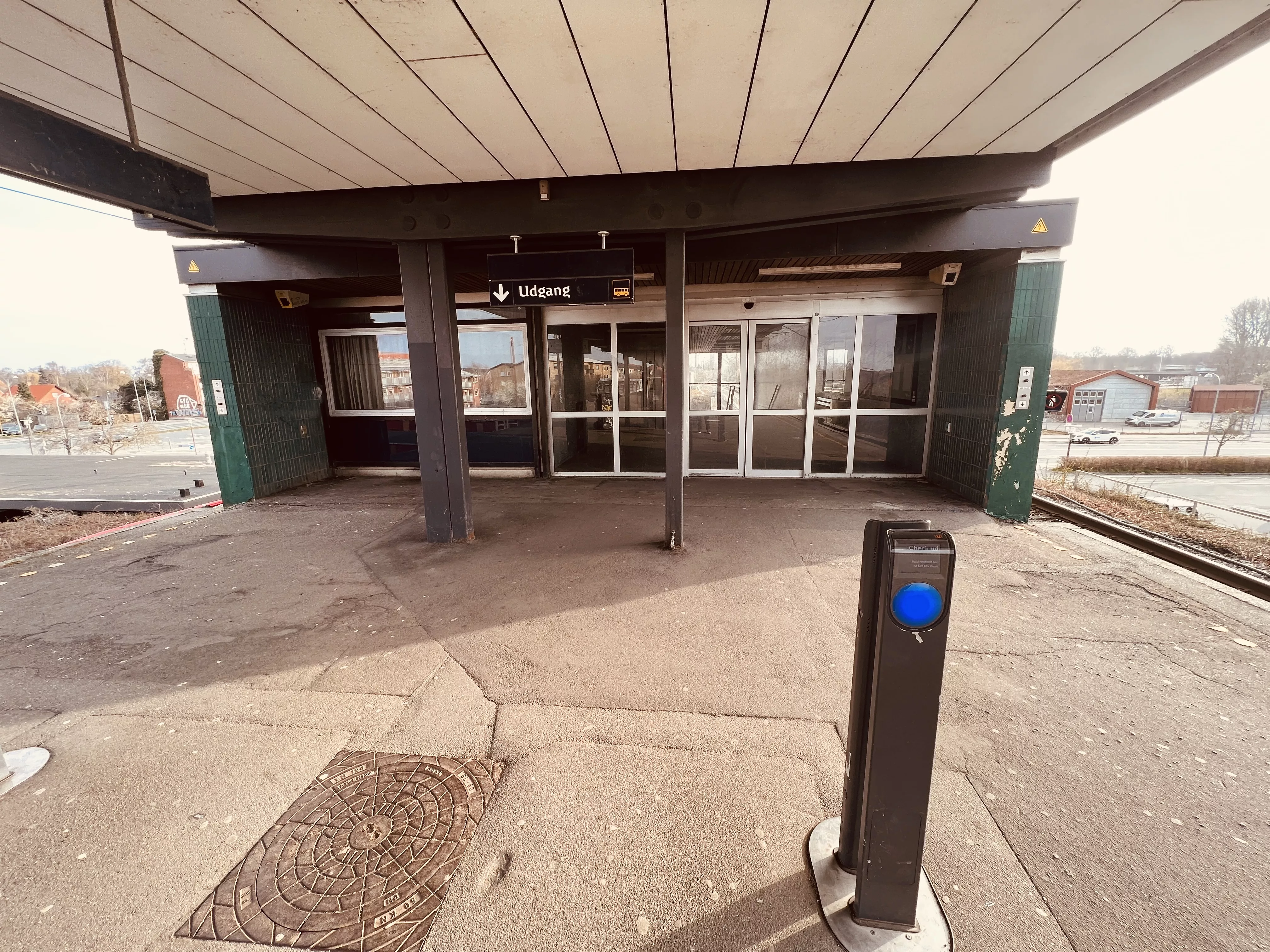 Billede af Åmarken S-togstrinbræt. Billede af Åmarken S-togstrinbræt.