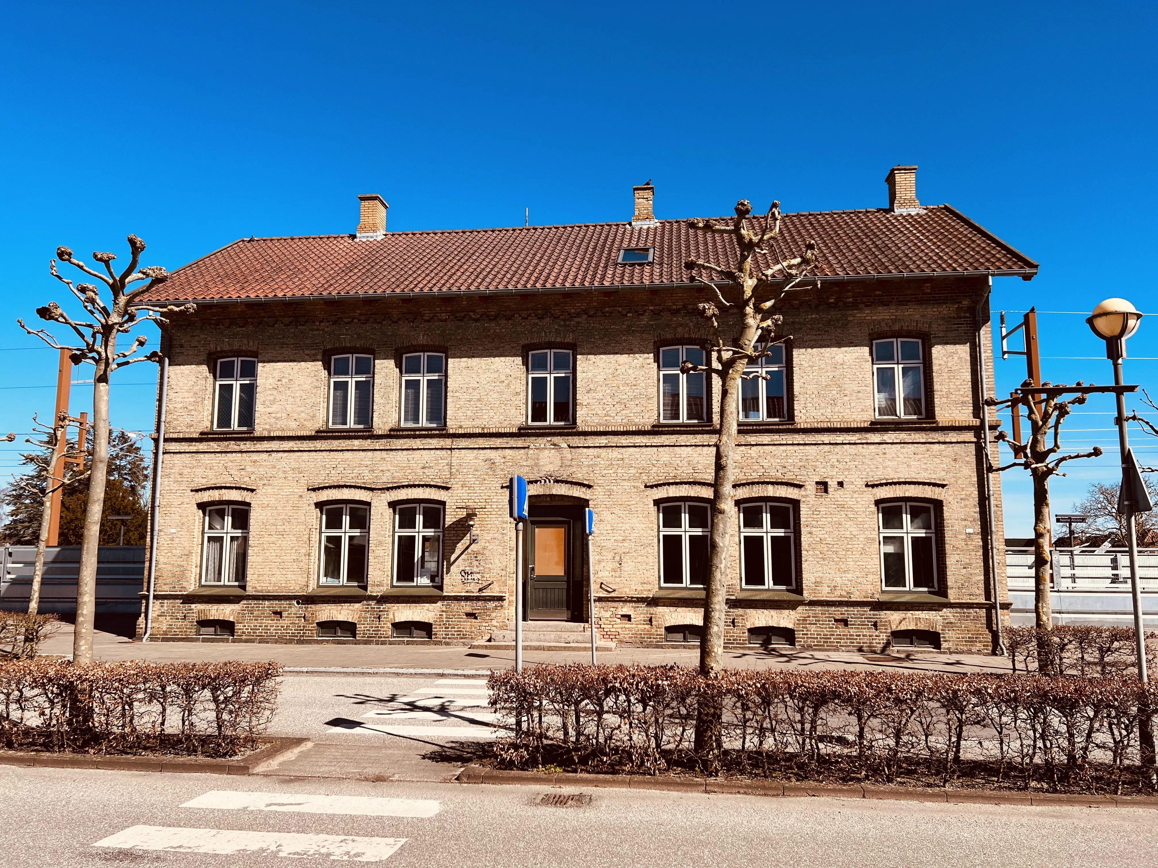 Billede af Nørre Alslev Station. Billede af Nørre Alslev Station.