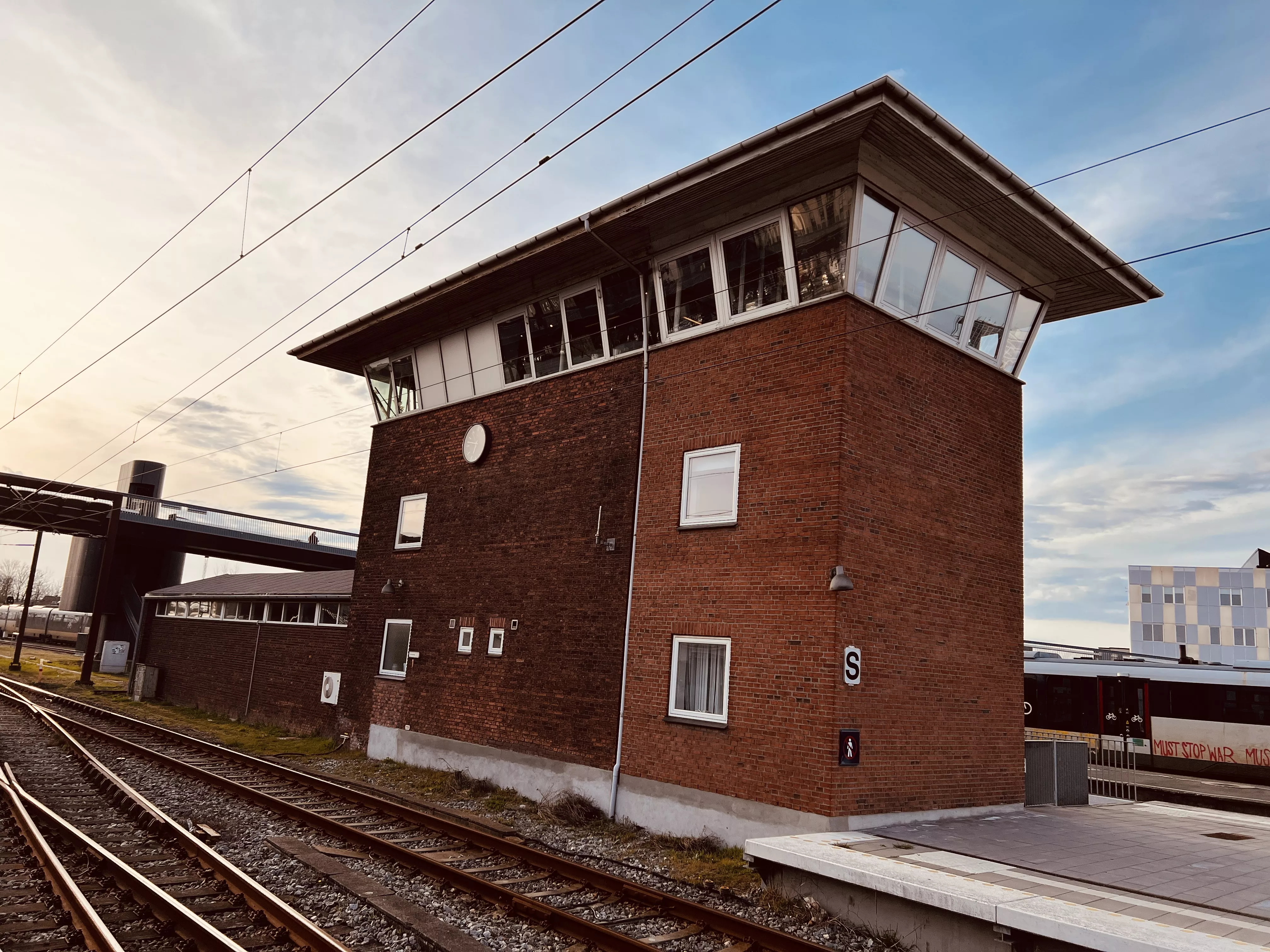 Billede af Odense Banegård Centers kommandopost. Billede af Odense Banegård Centers kommandopost.