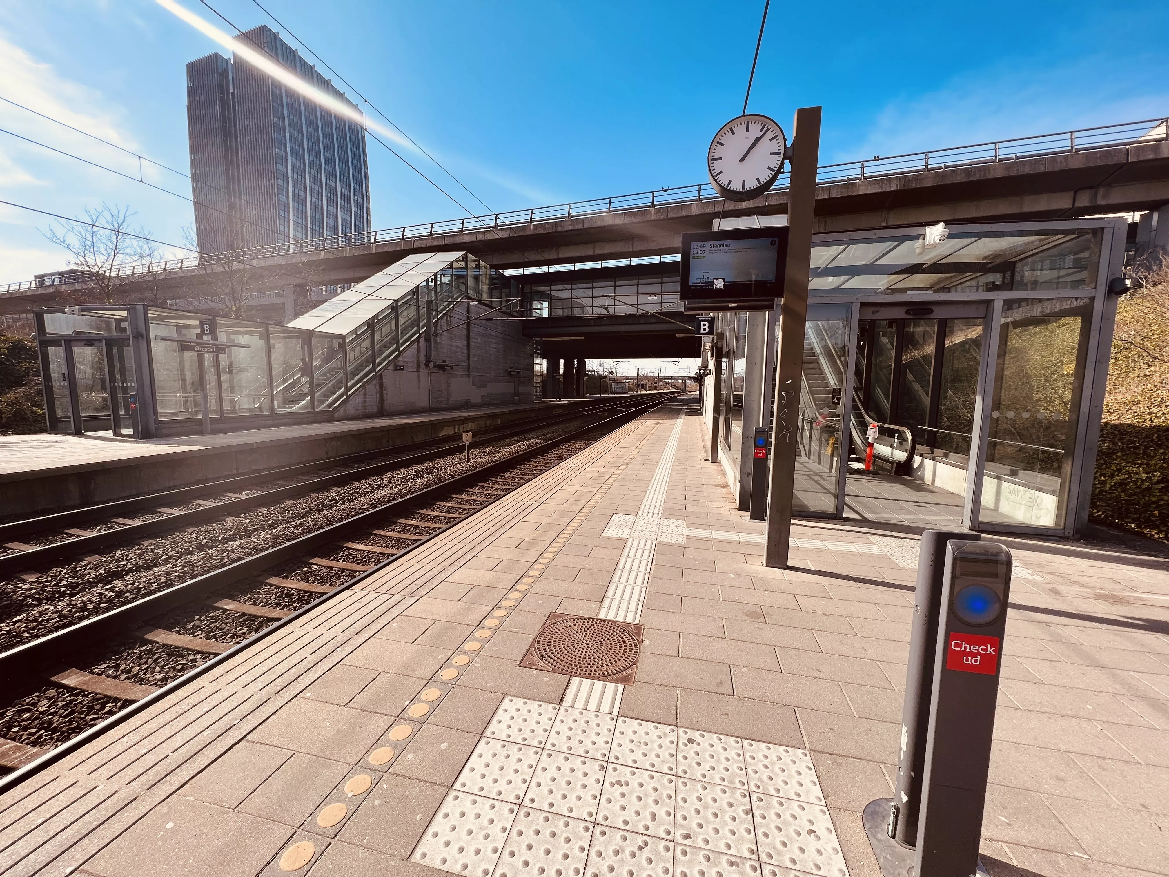 Billede af Ørestad Trinbræt. Billede af Ørestad Trinbræt.