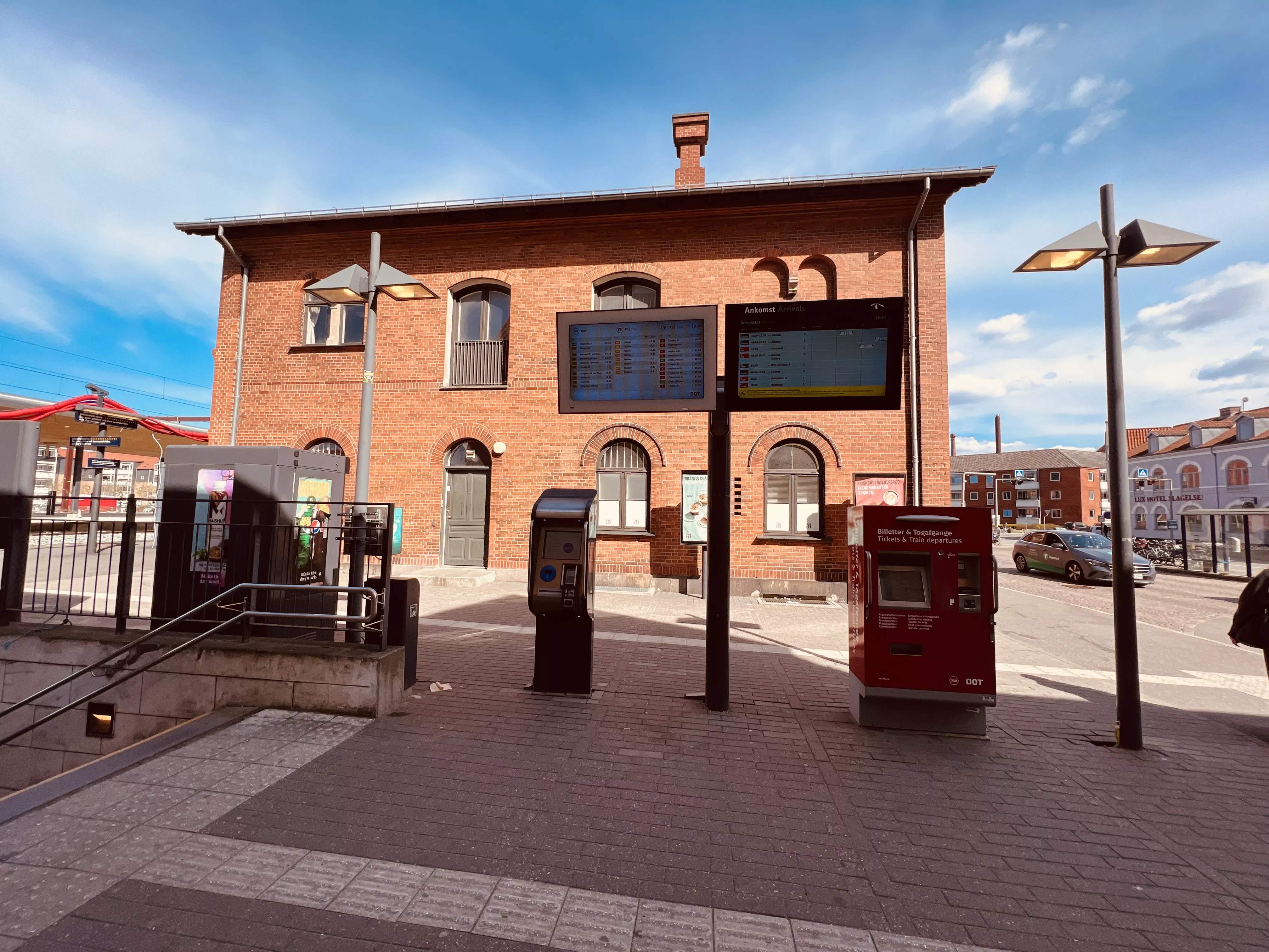 Billede af Slagelse Station. Billede af Slagelse Station.
