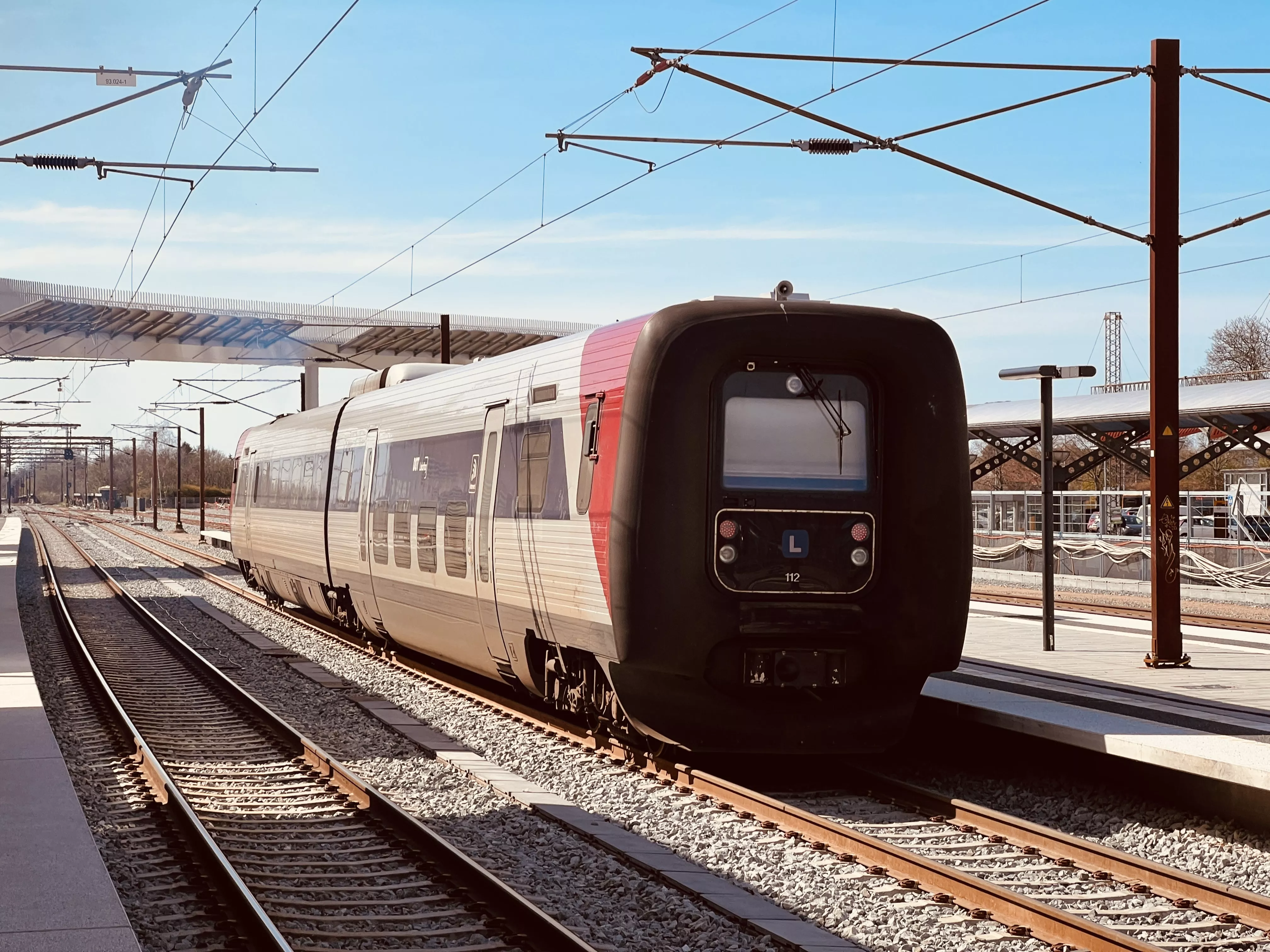 Billede af tog ud for Slagelse Station. Billede af tog ud for Slagelse Station.