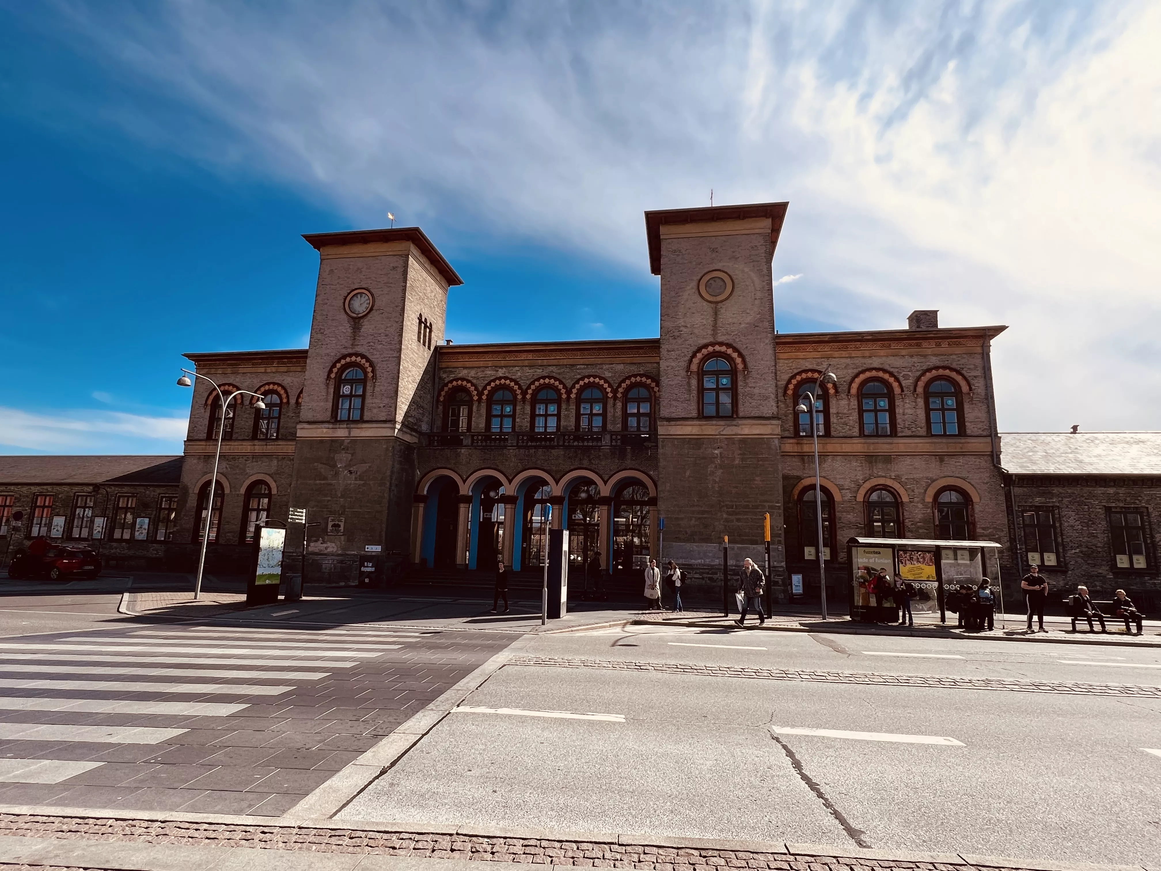 Billede af Roskilde Station.