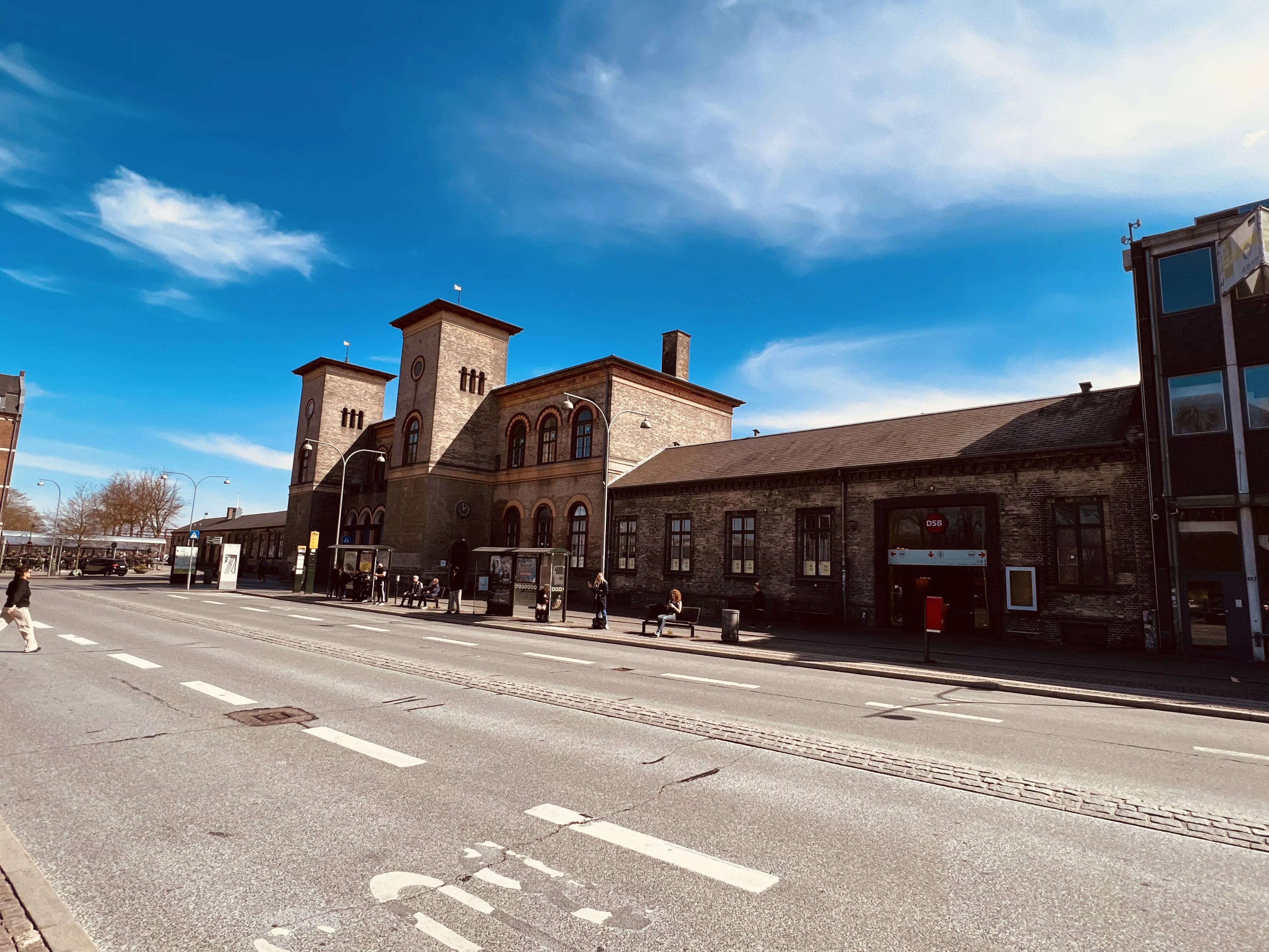 Billede af Roskilde Station.