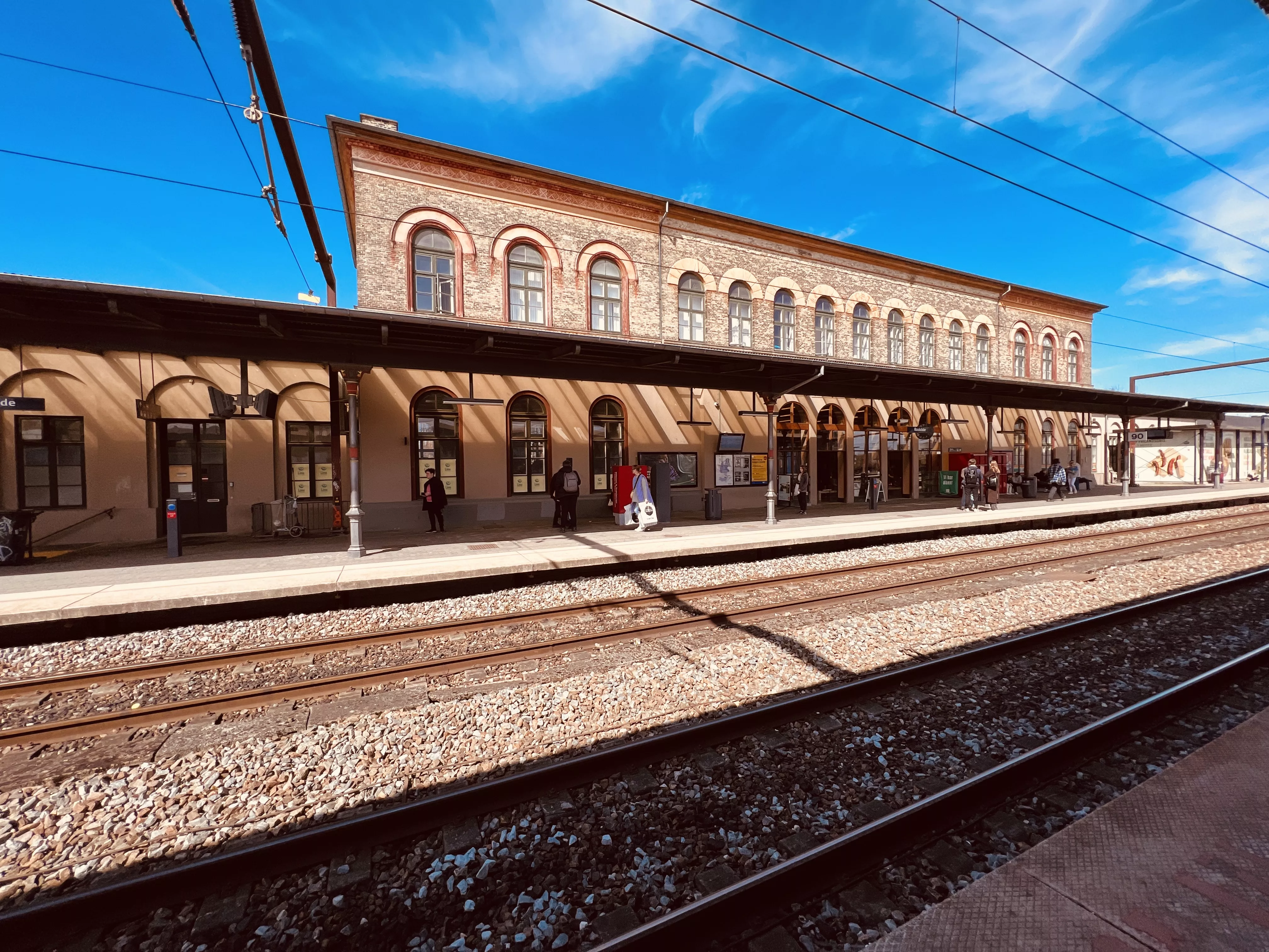 Billede af Roskilde Station.