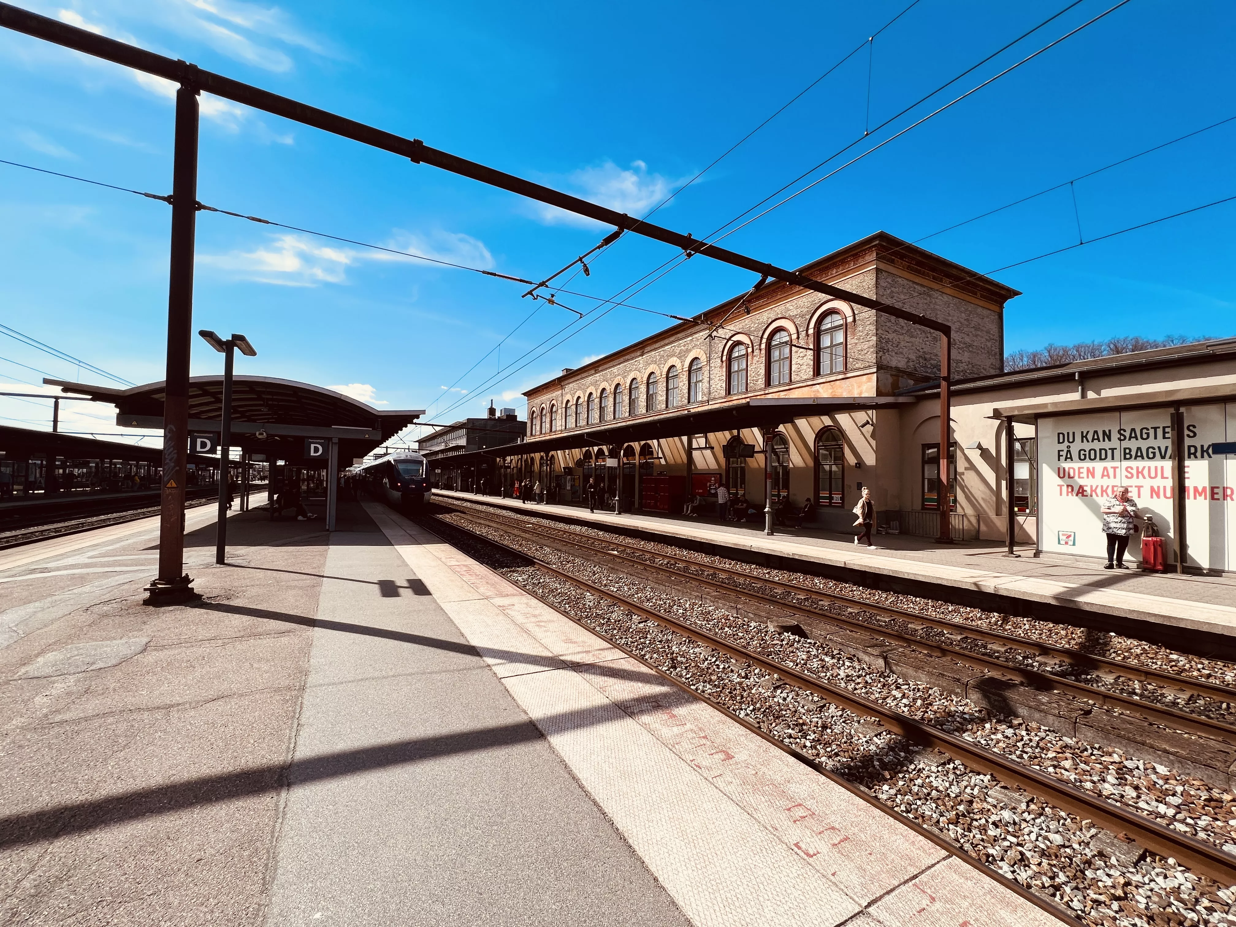 Billede af Roskilde Station.