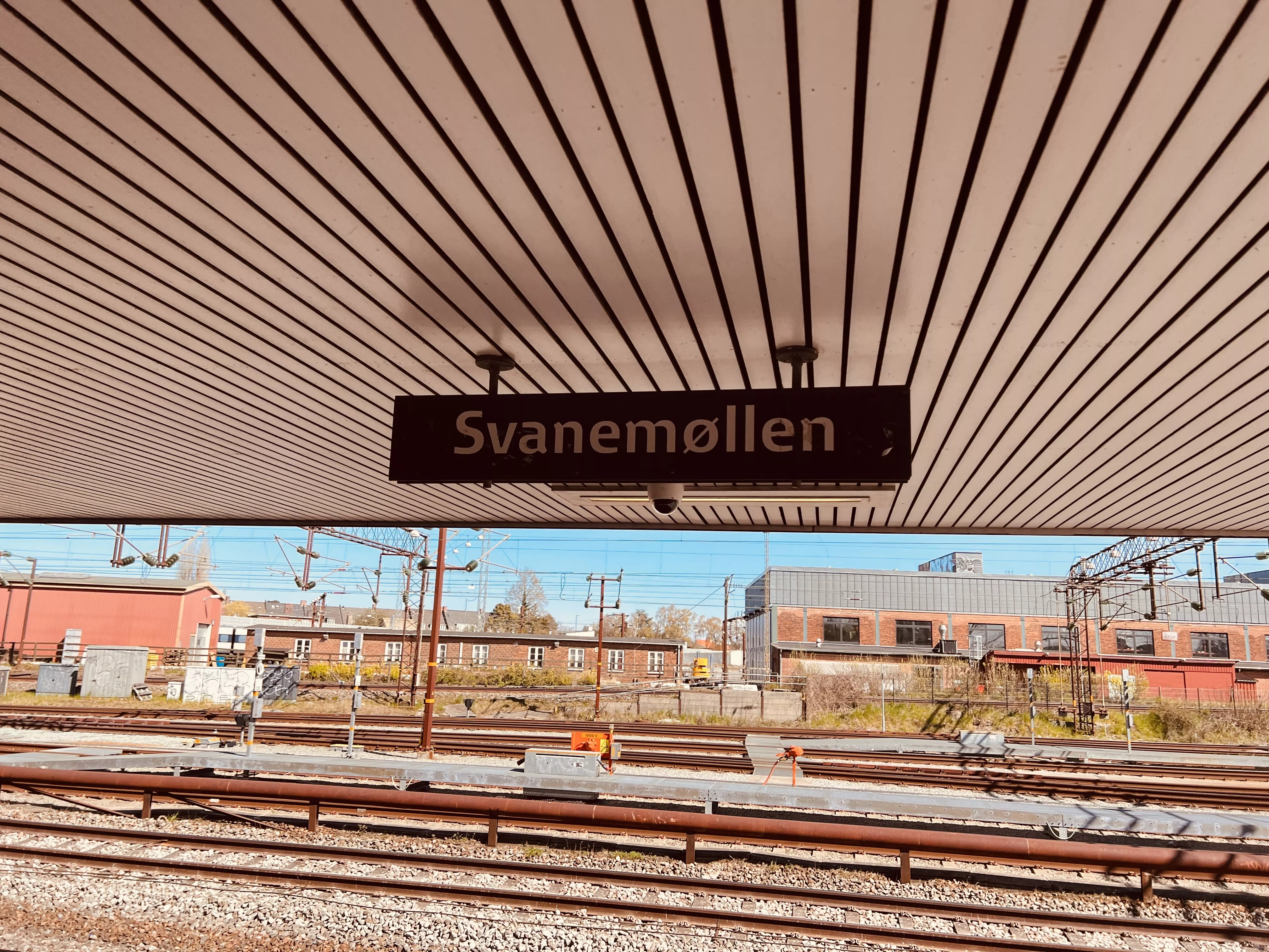Billede af Svanemøllen S-togsstation. Billede af Svanemøllen S-togsstation.