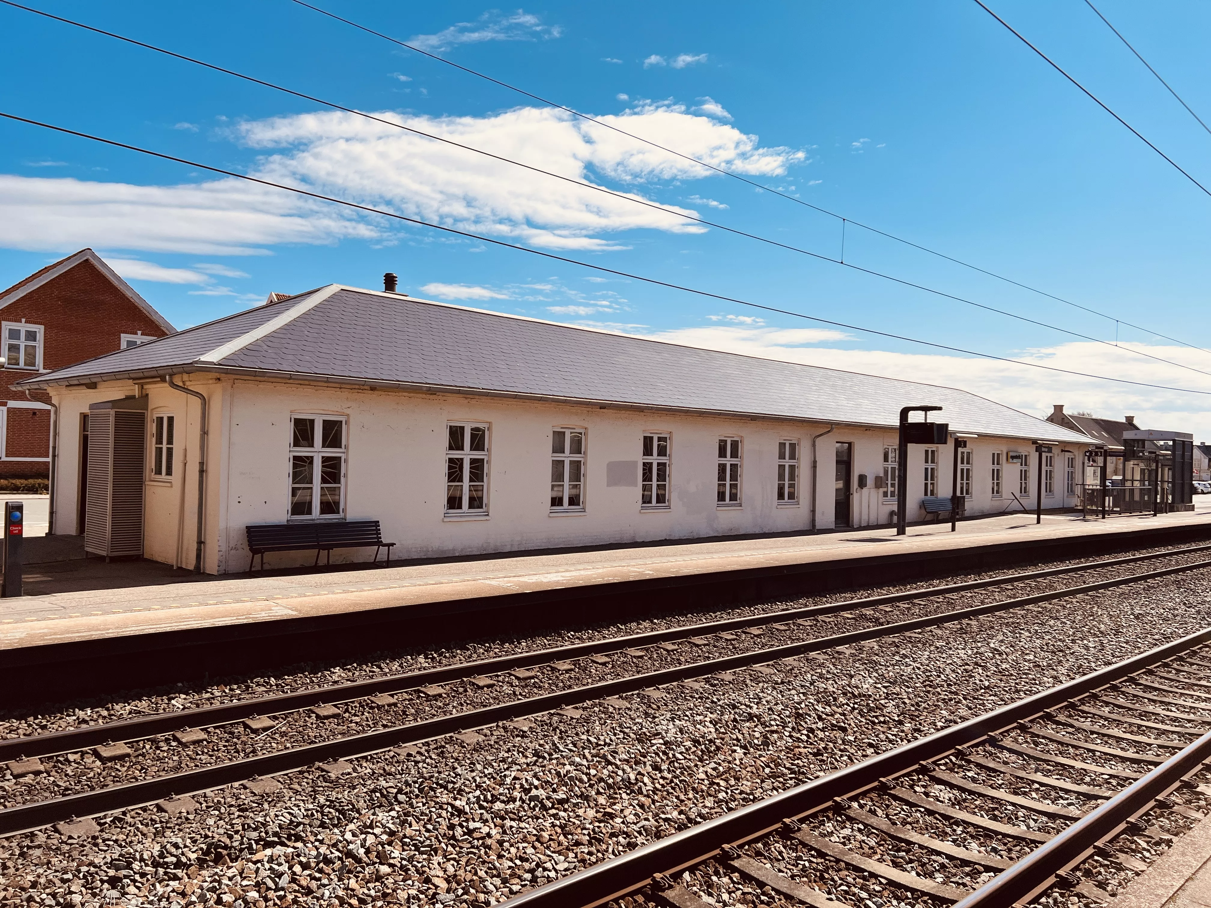 Billede af Borup Station.