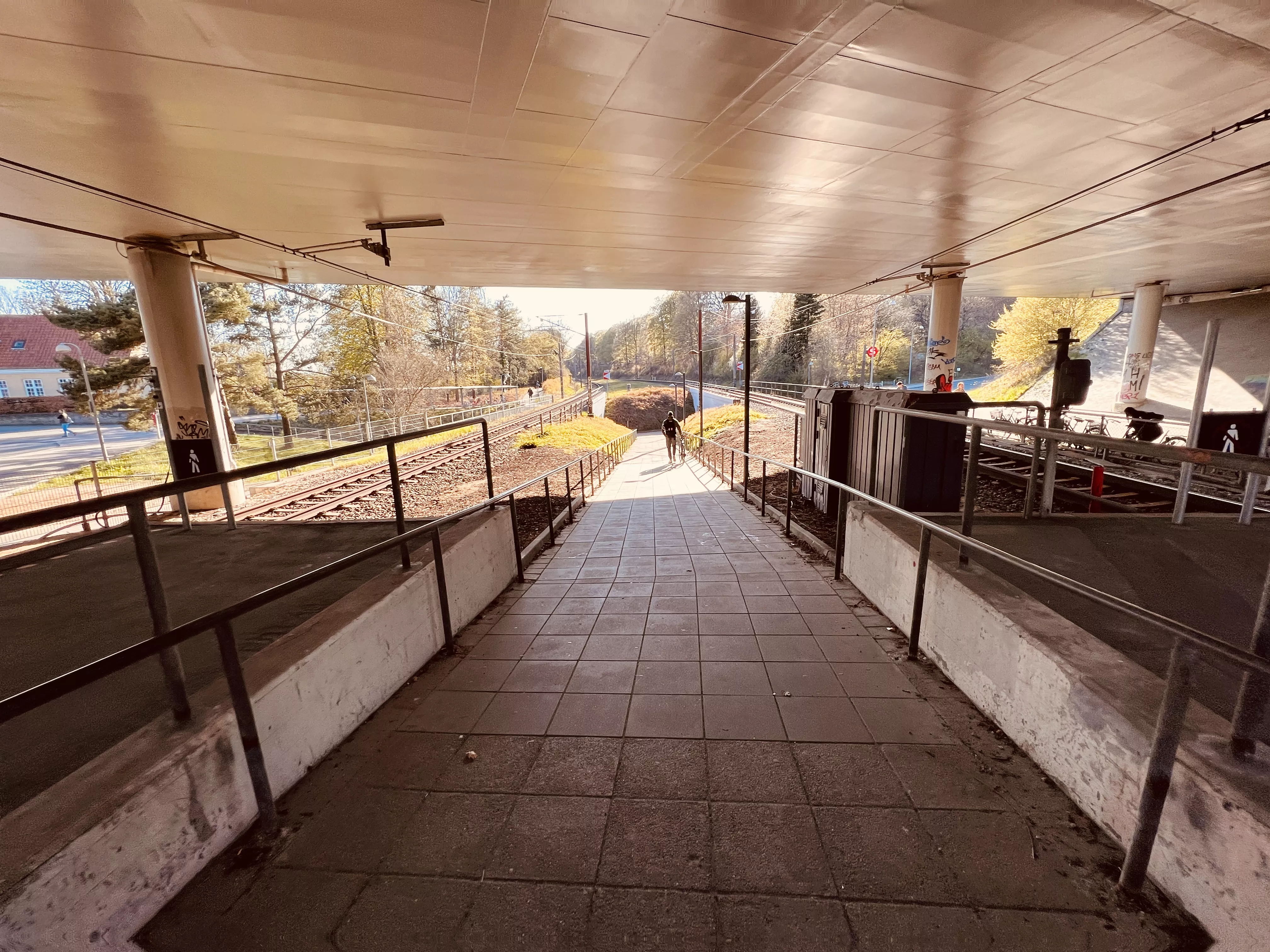 Billede af Skovbrynet S-togstrinbræt. Billede af Skovbrynet S-togstrinbræt.