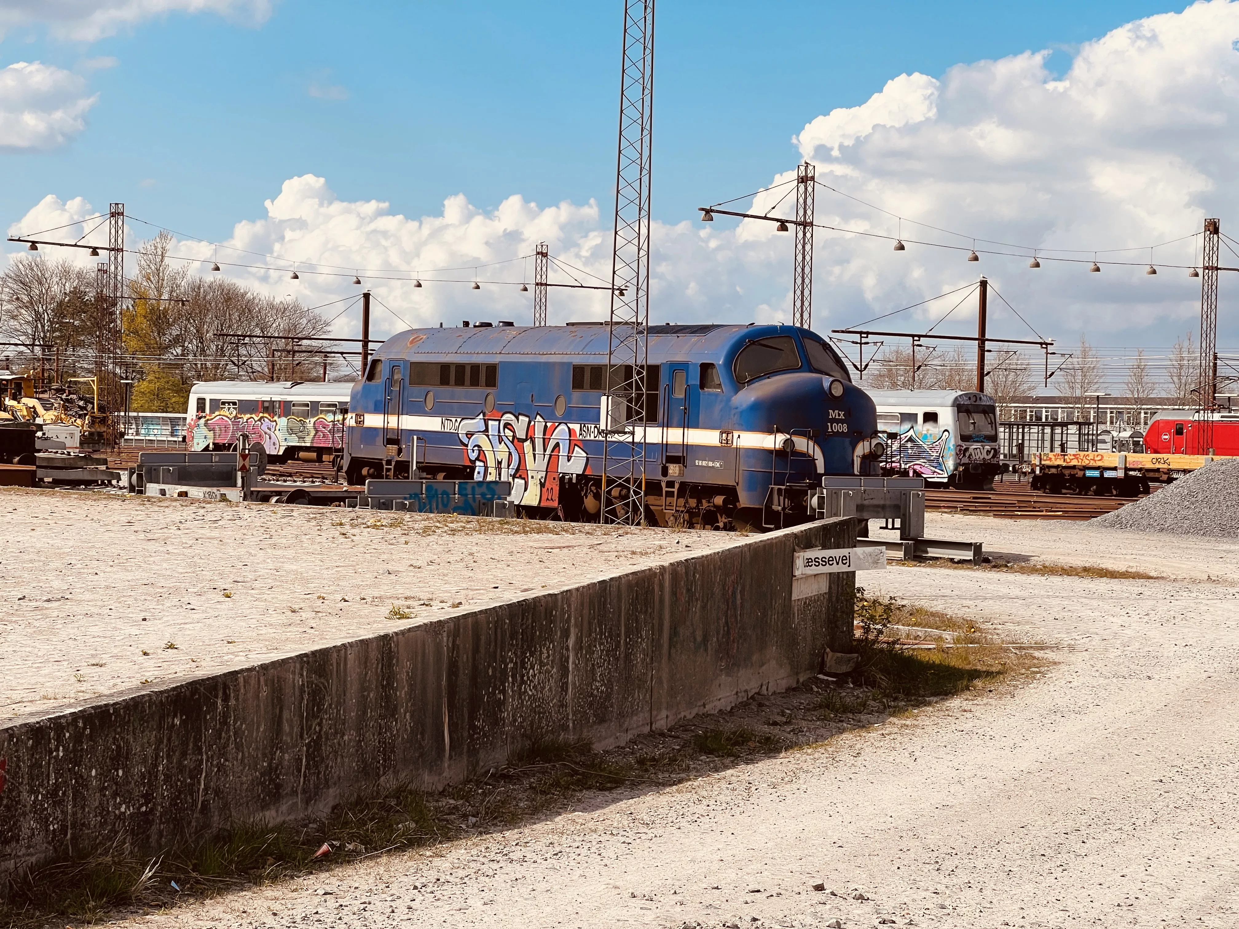 Billede af Ringsted Stations læsserampe. Billede af Ringsted Stations læsserampe.
