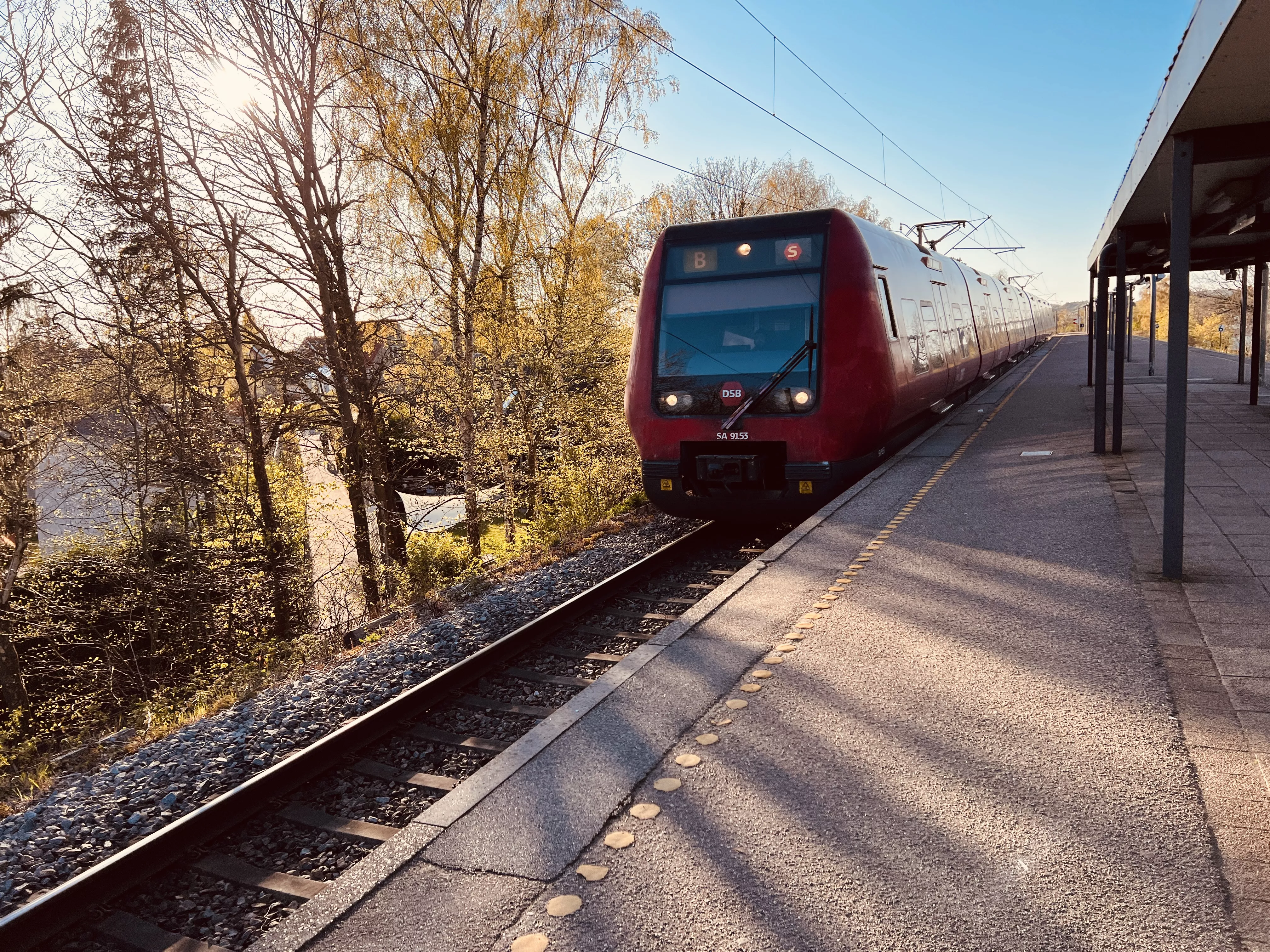 Billede af Stengården S-togstrinbræt. Billede af Stengården S-togstrinbræt.