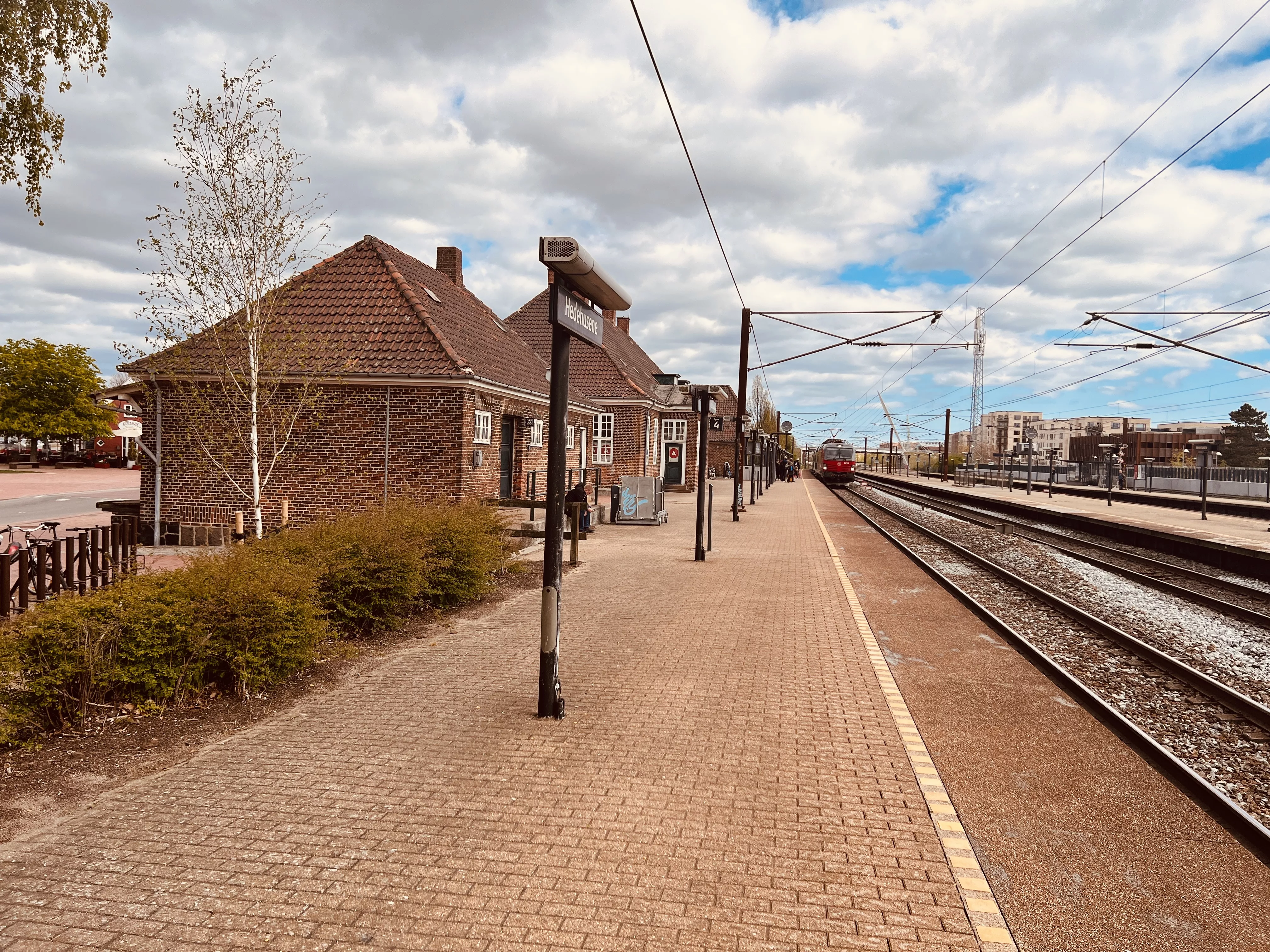 Billede af Hedehusene Station.