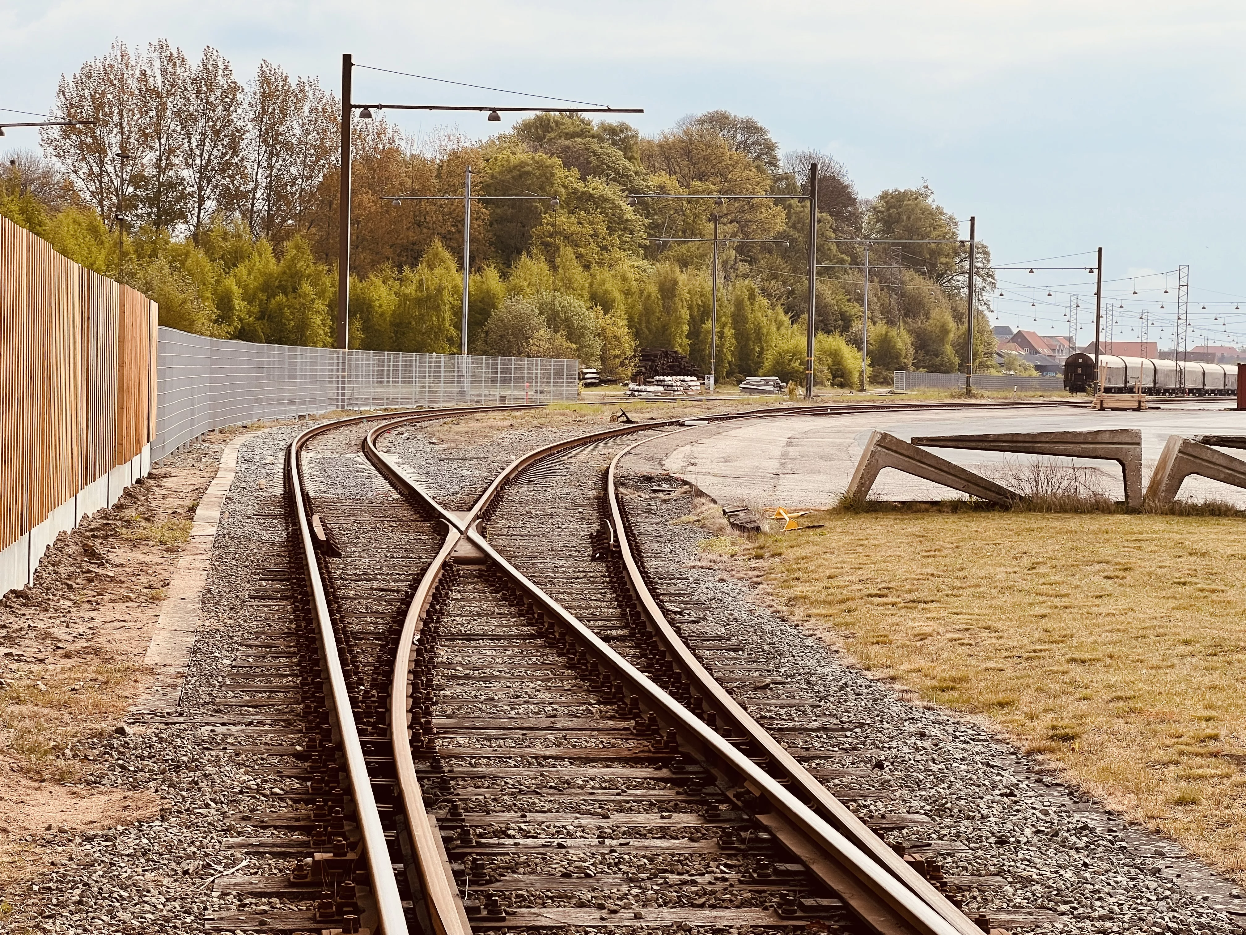 Billede af Fredericia godsstation Teknisk Station.