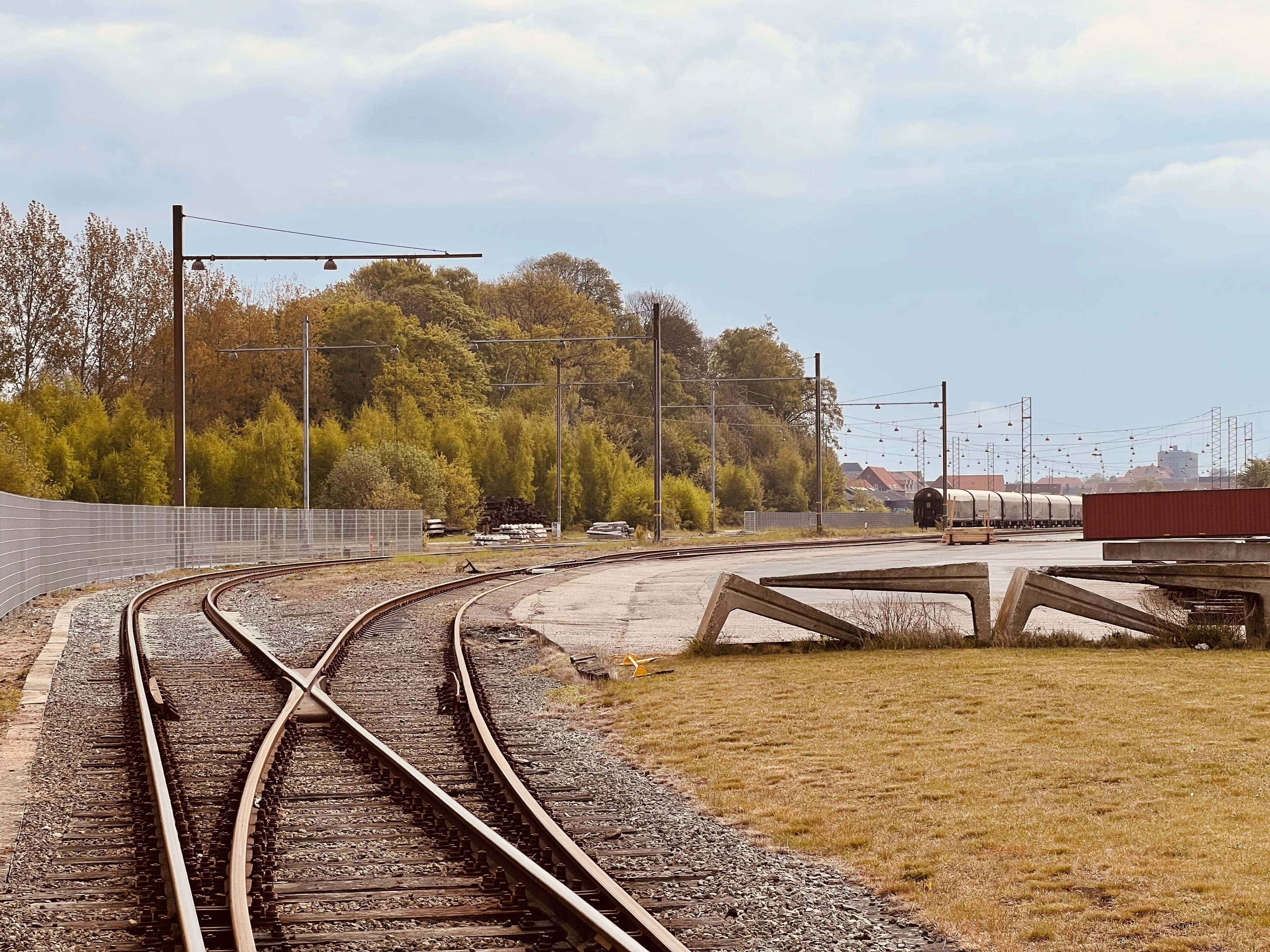 Billede af Fredericia godsstation Teknisk Station. Billede af Fredericia godsstation Teknisk Station.