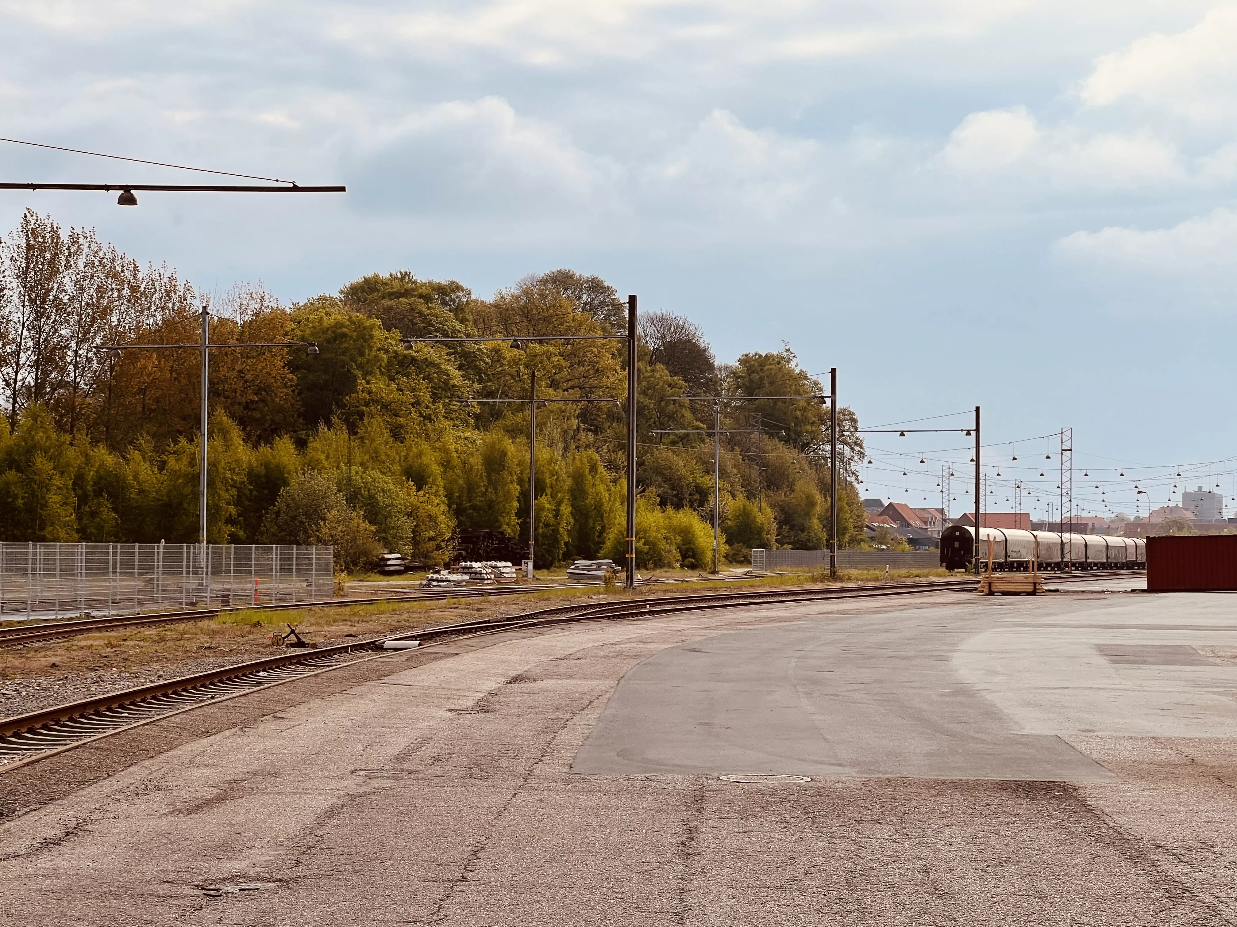 Billede af Fredericia godsstation Teknisk Station. Billede af Fredericia godsstation Teknisk Station.