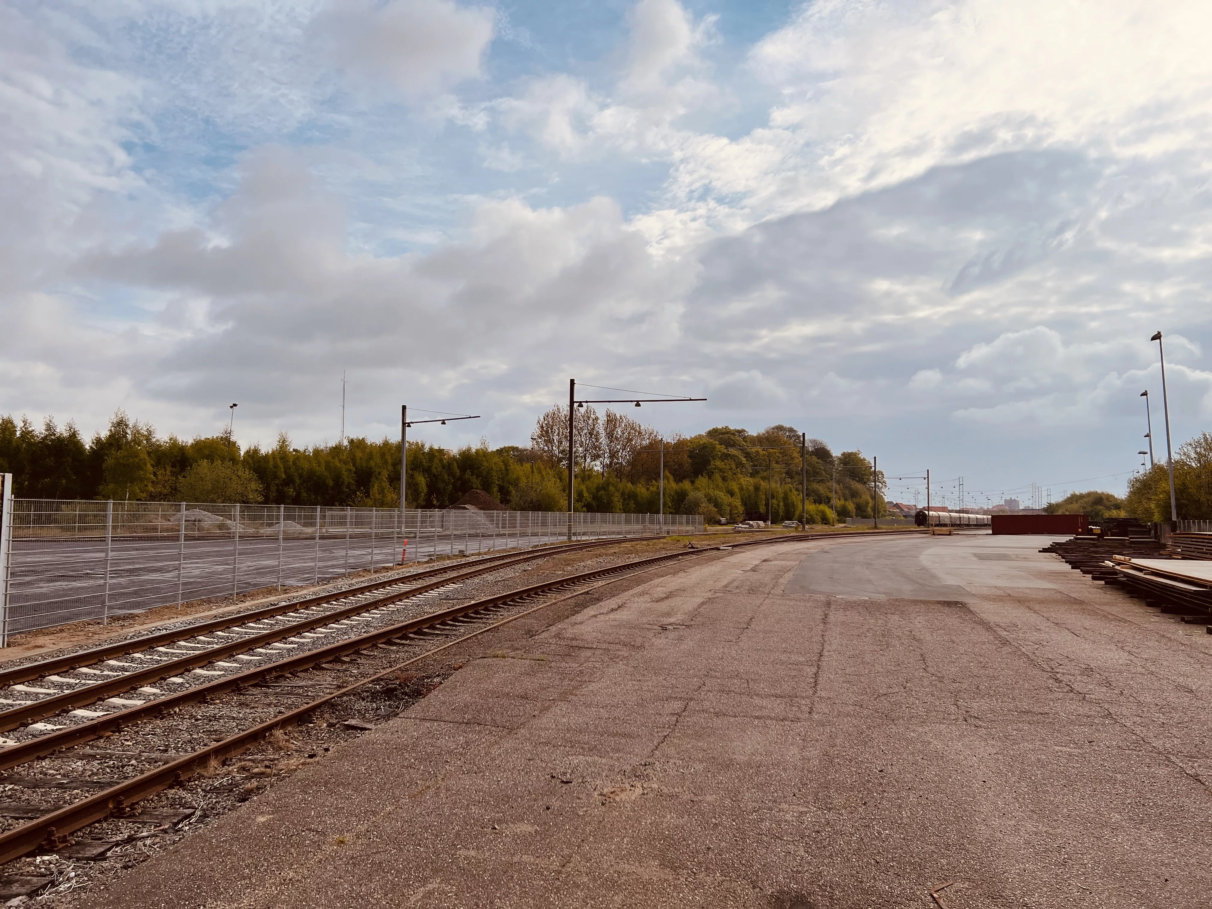 Billede af Fredericia godsstation Teknisk Station.