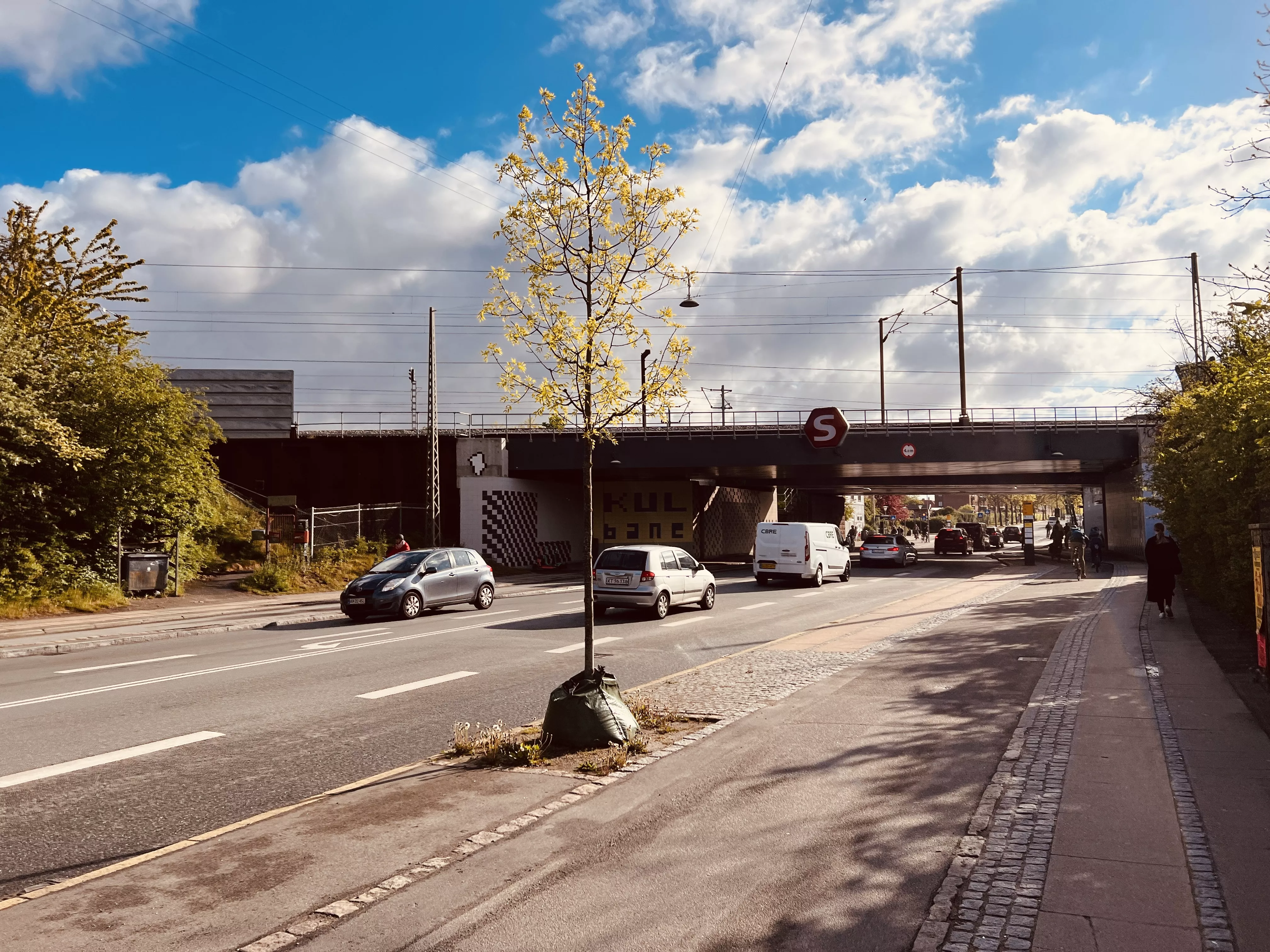 Billede af Vigerslev Allé S-togstrinbræt. Billede af Vigerslev Allé S-togstrinbræt.