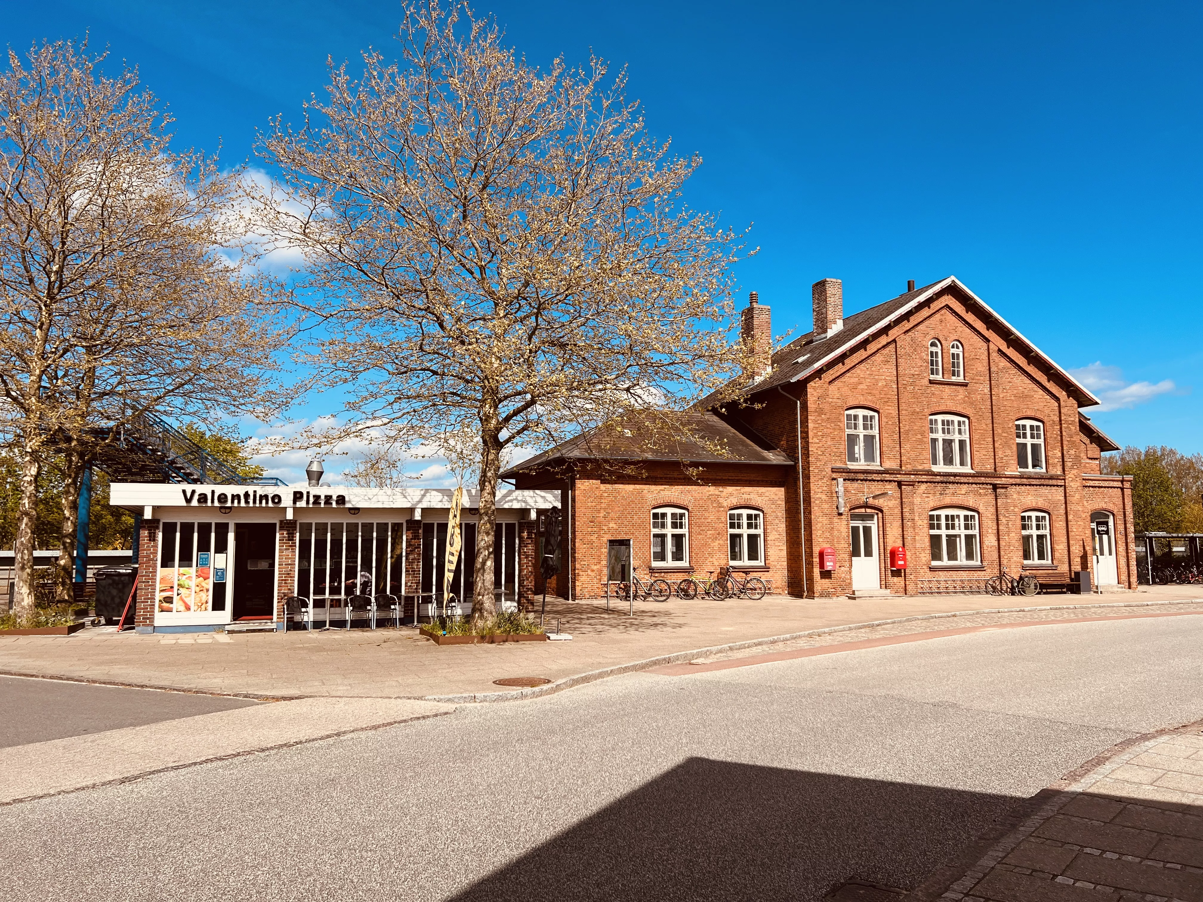 Billede af Børkop Station.