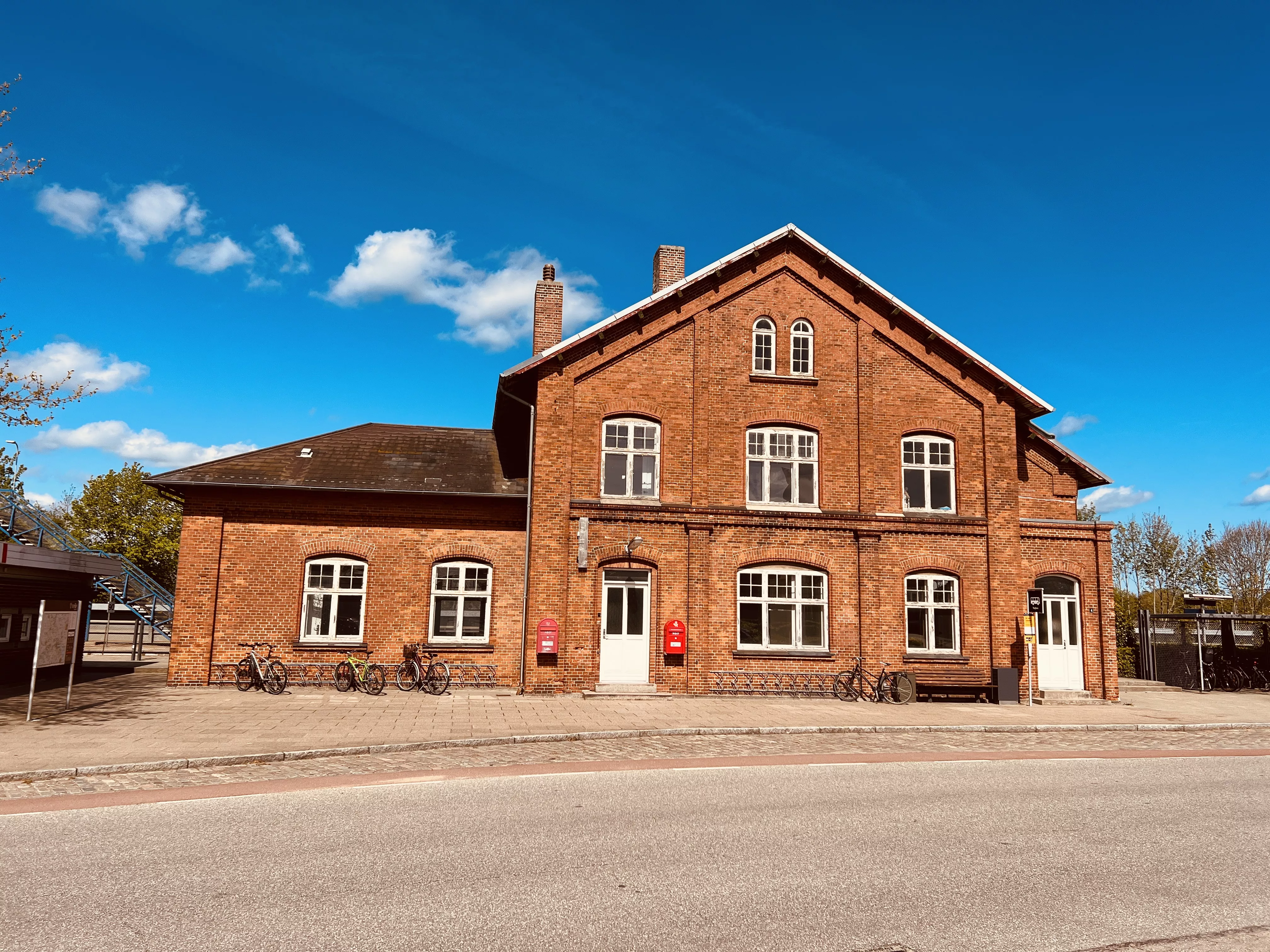 Billede af Børkop Station.