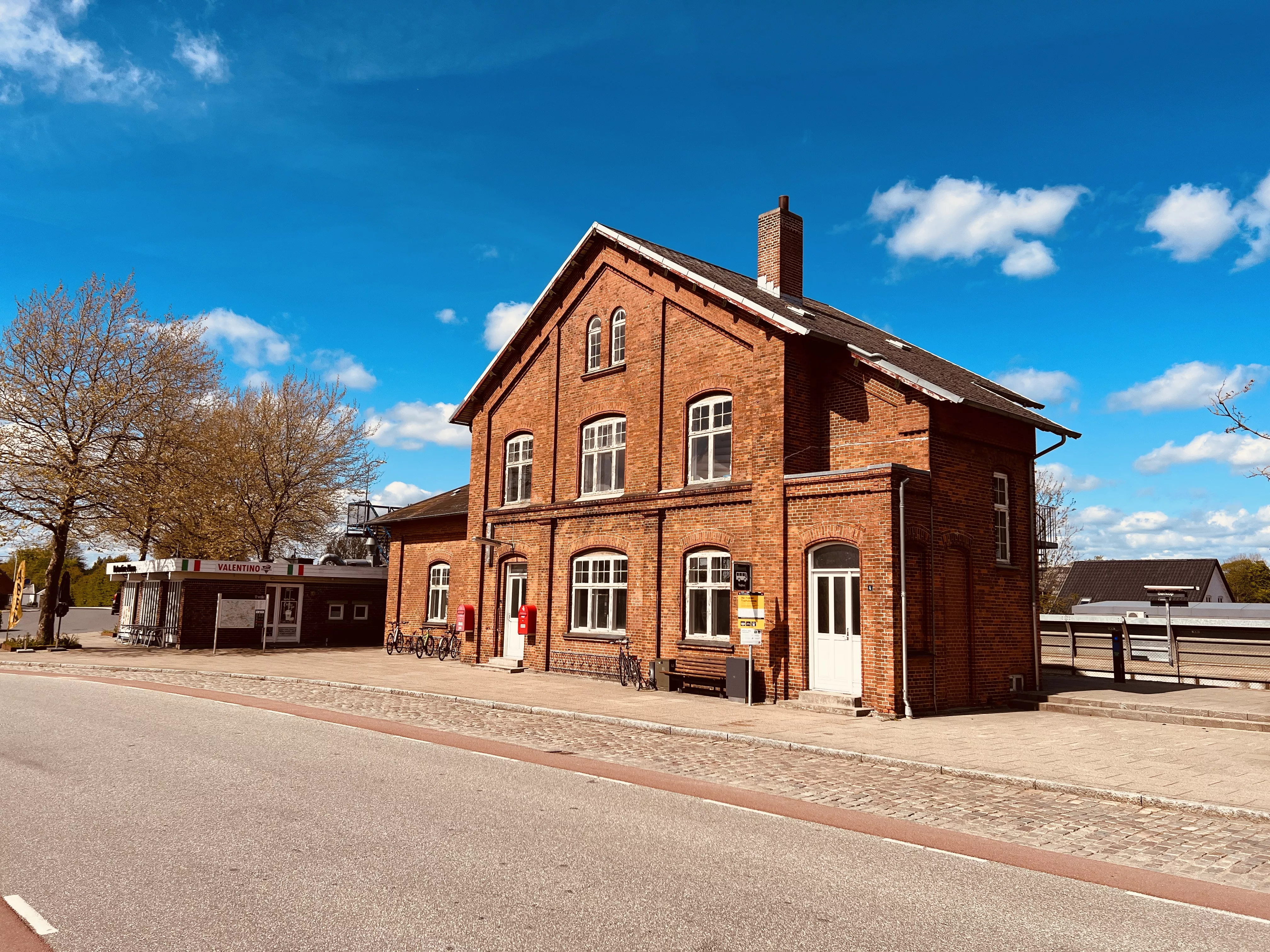 Billede af Børkop Station.