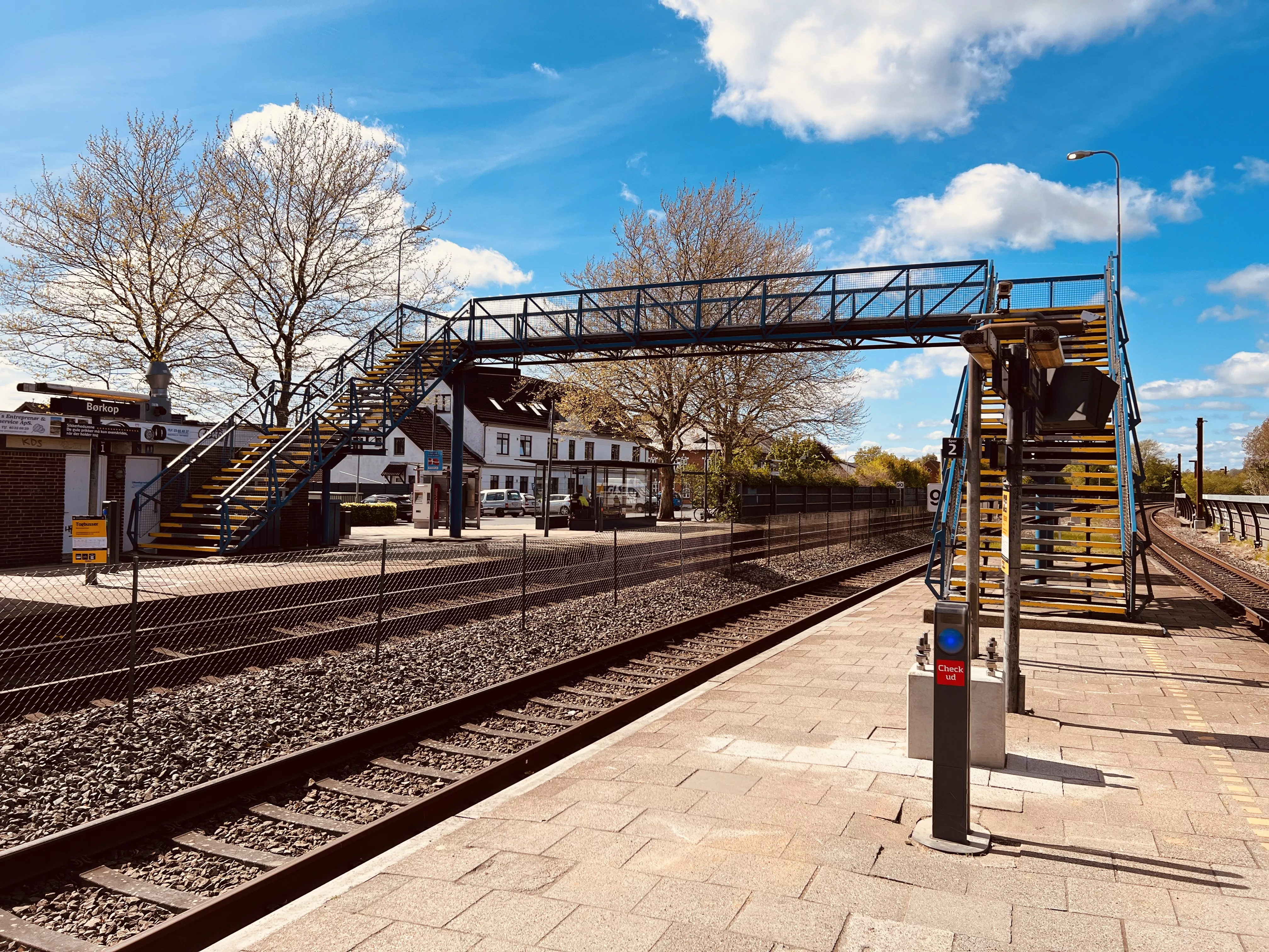 Billede af Børkop Station.