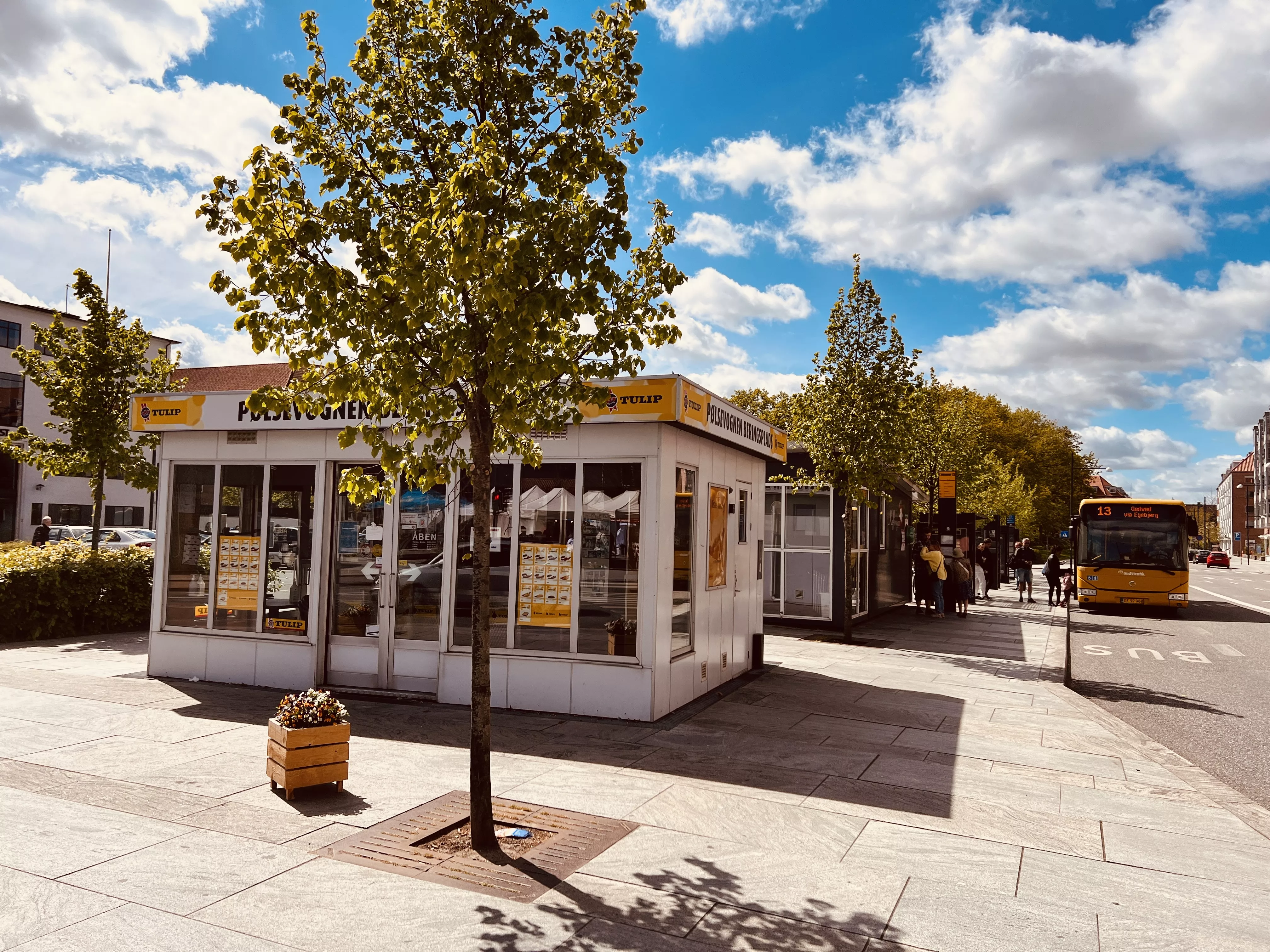 Billede af Horsens Banegård. Billede af Horsens Banegård.