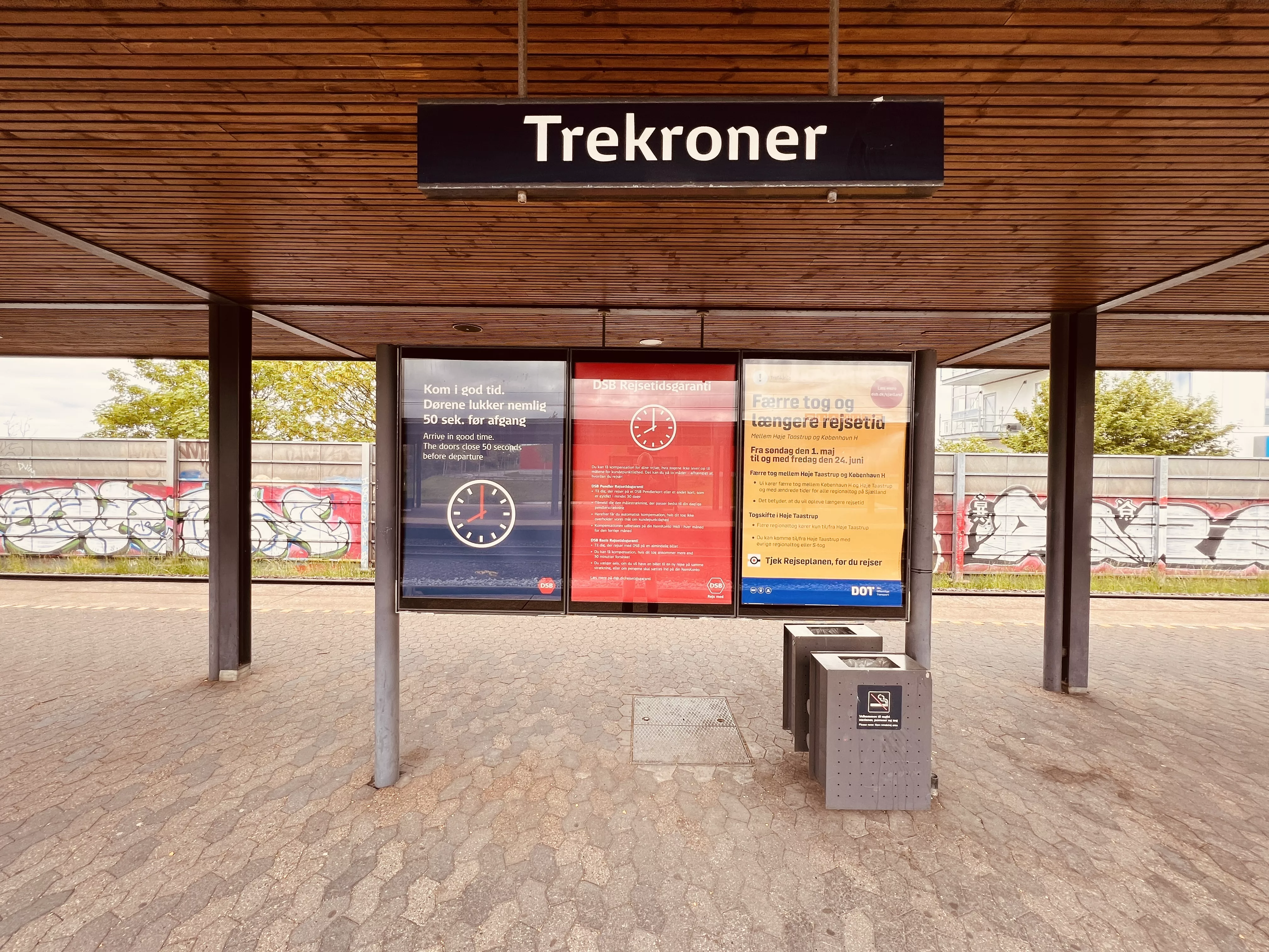 Billede af Trekroner Trinbræt. Billede af Trekroner Trinbræt.