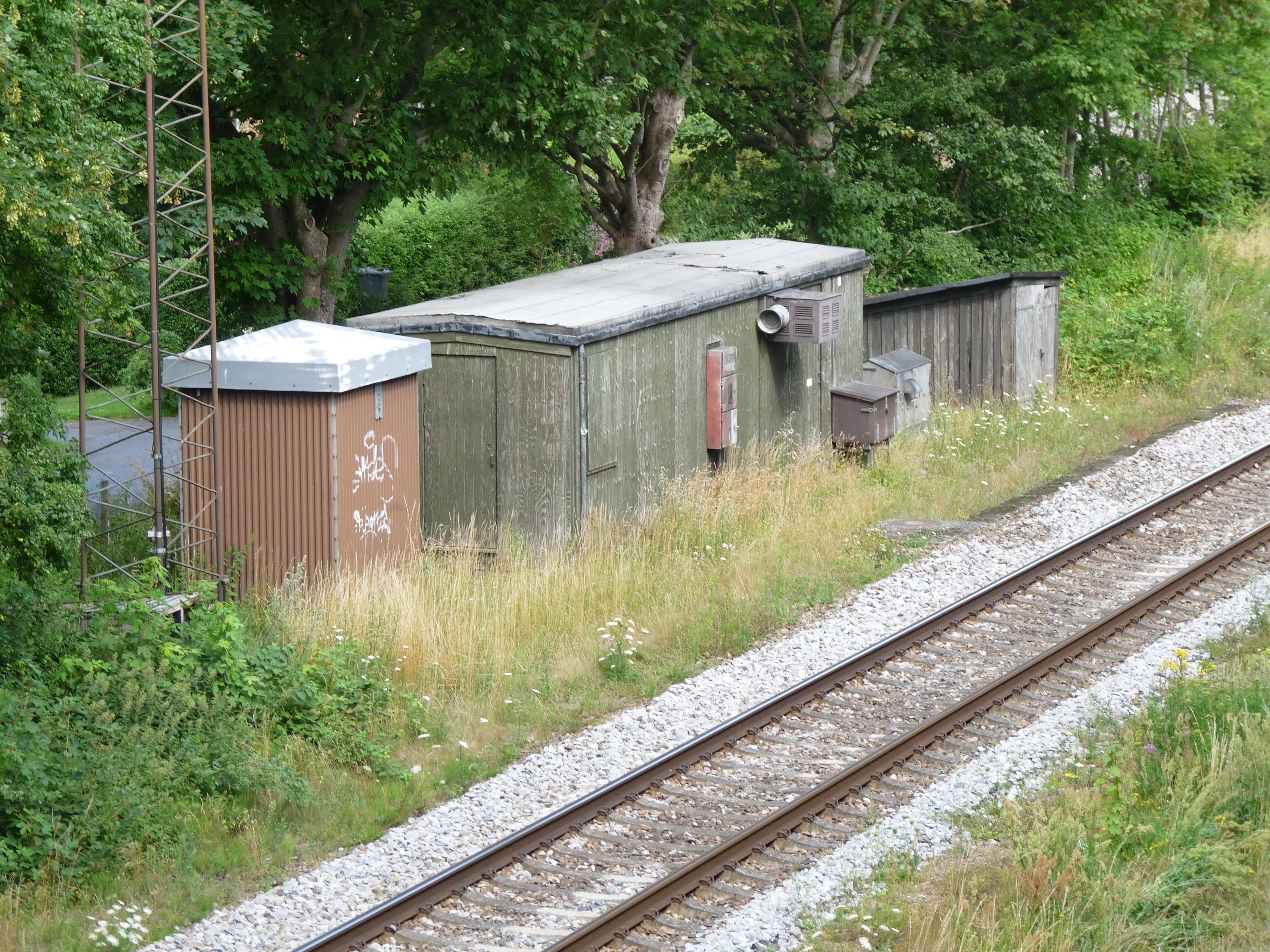 Billede af Værslev Teknisk Station.