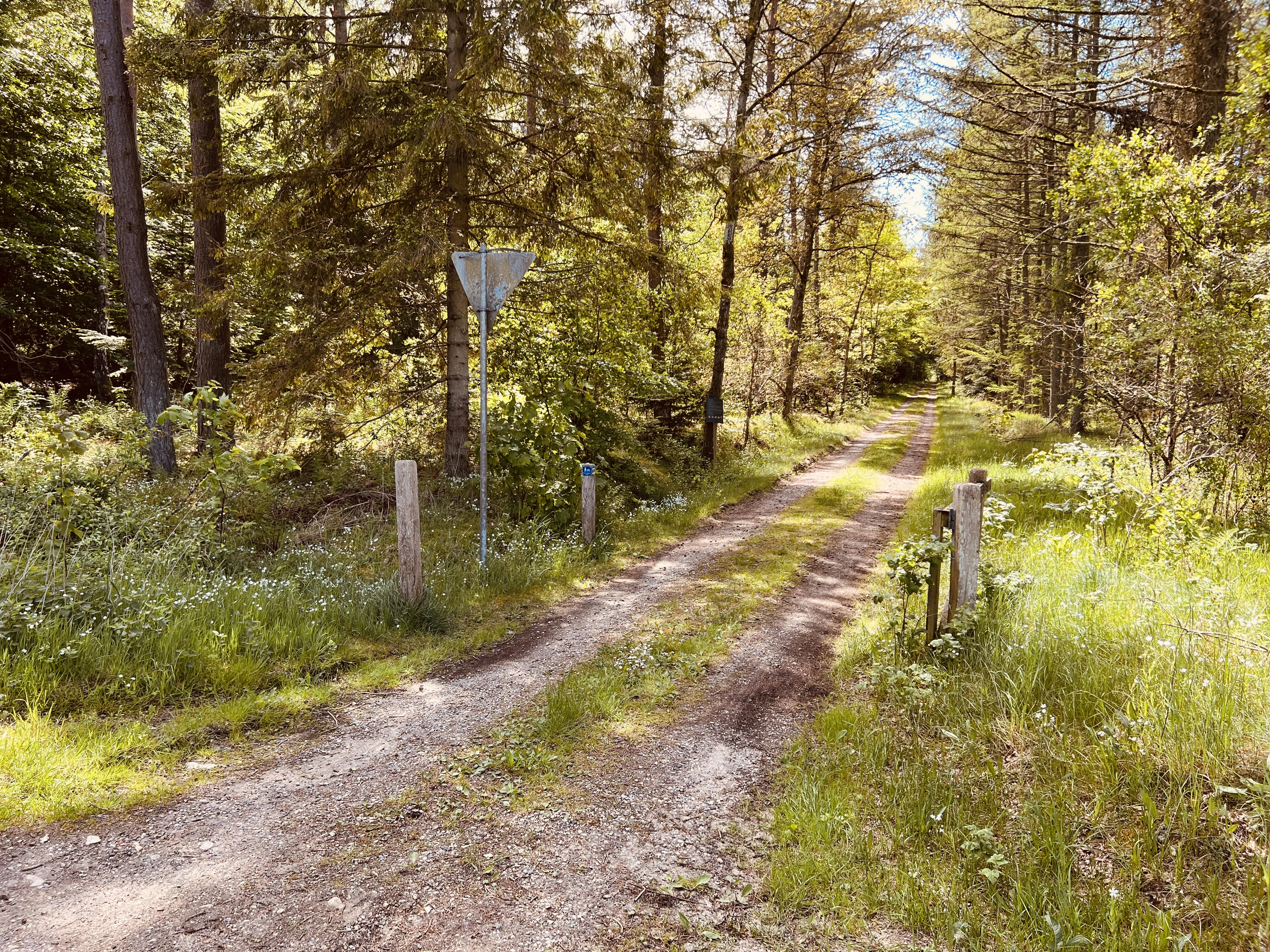 Billede af Brøndstrup Trinbræt - Trinbræt er nedrevet, men Brøndstrup Trinbræt har ligget her.