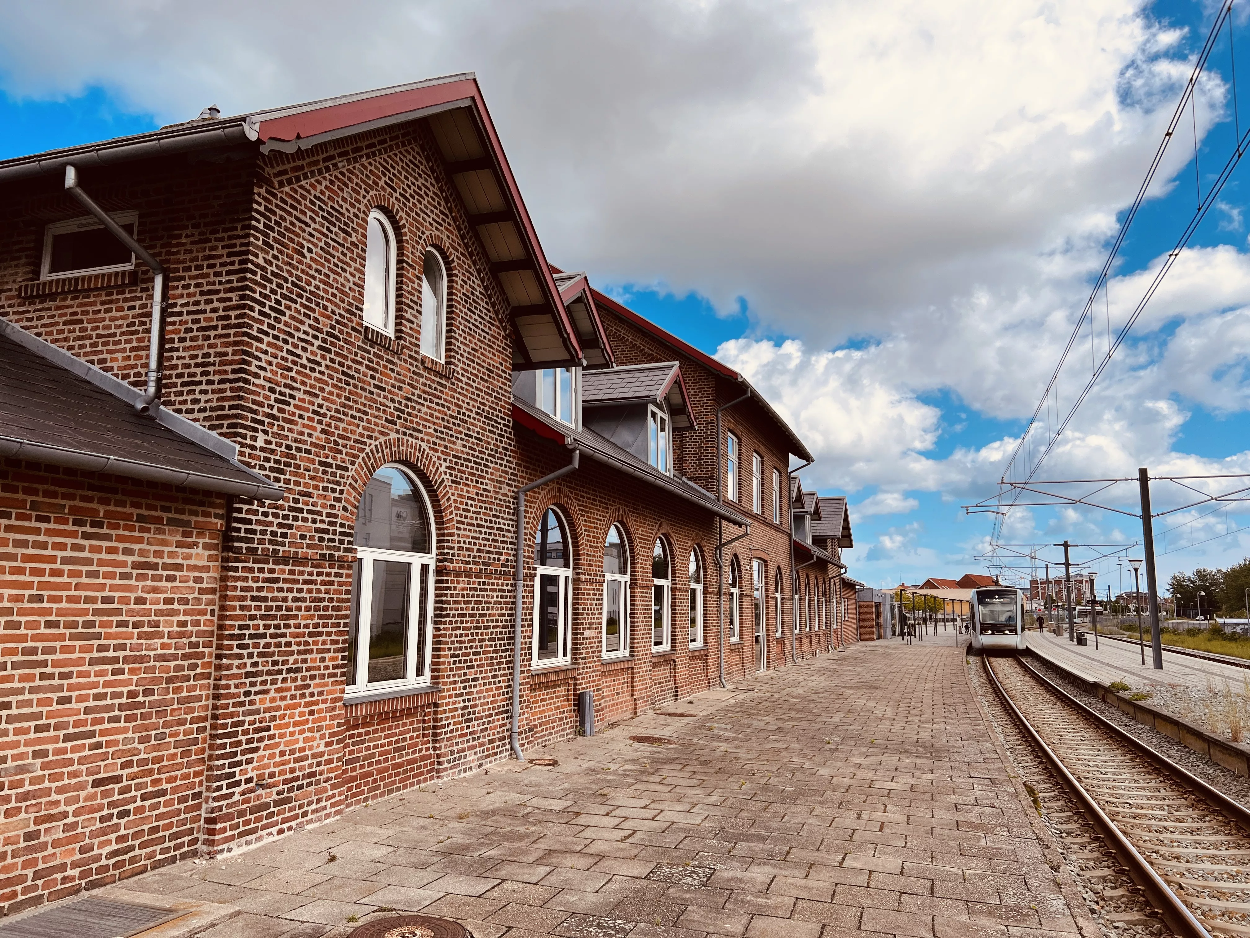 Billede af Grenaa Station.