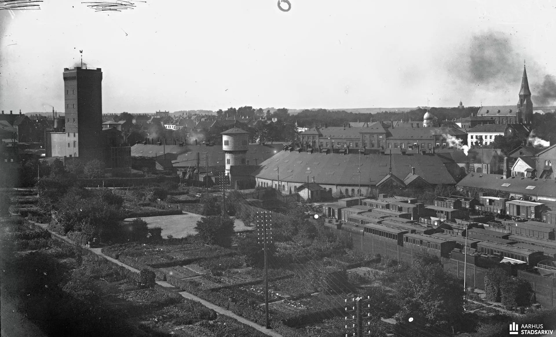 Billede af Aarhus Banegård. Billede af Aarhus Banegård.