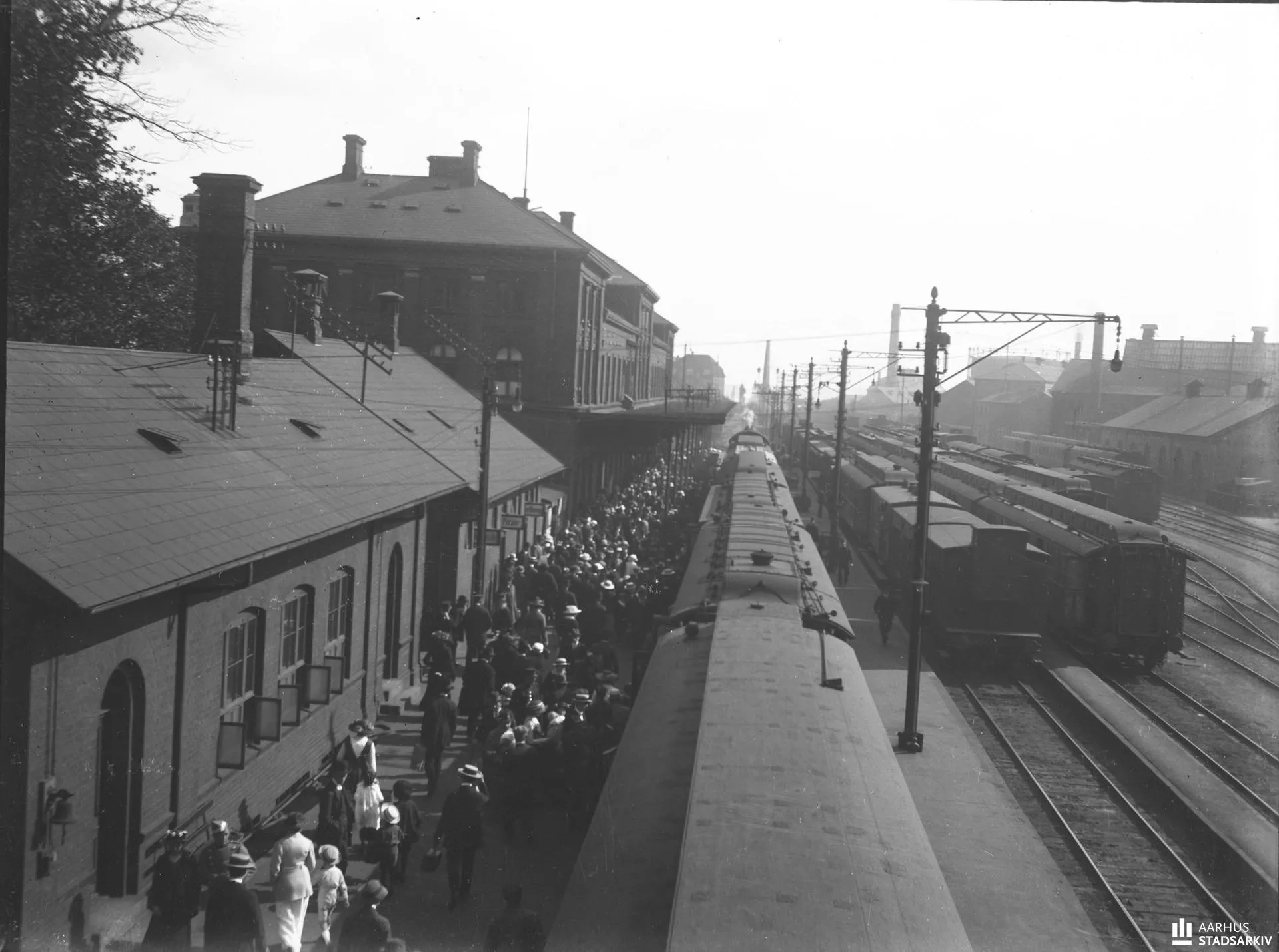 Billede af Aarhus Banegård.