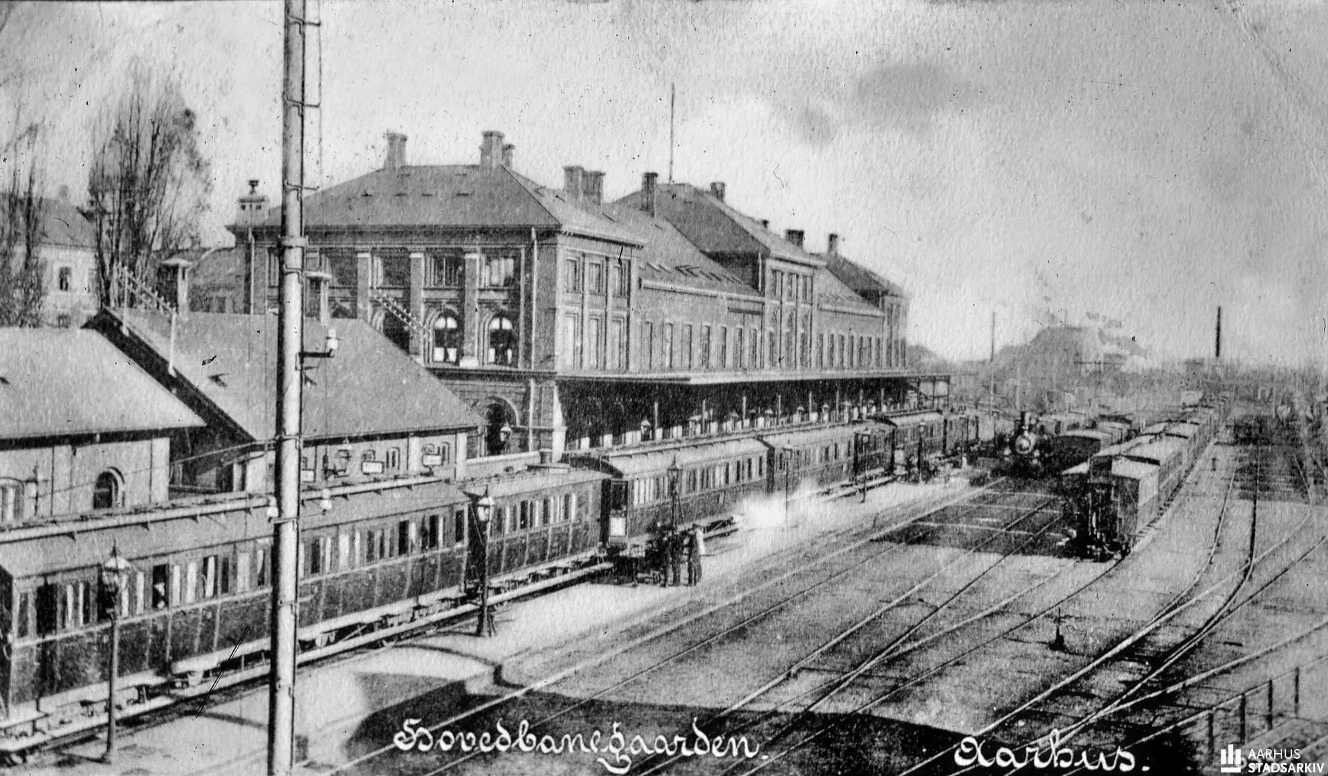 Billede af Aarhus Banegård.