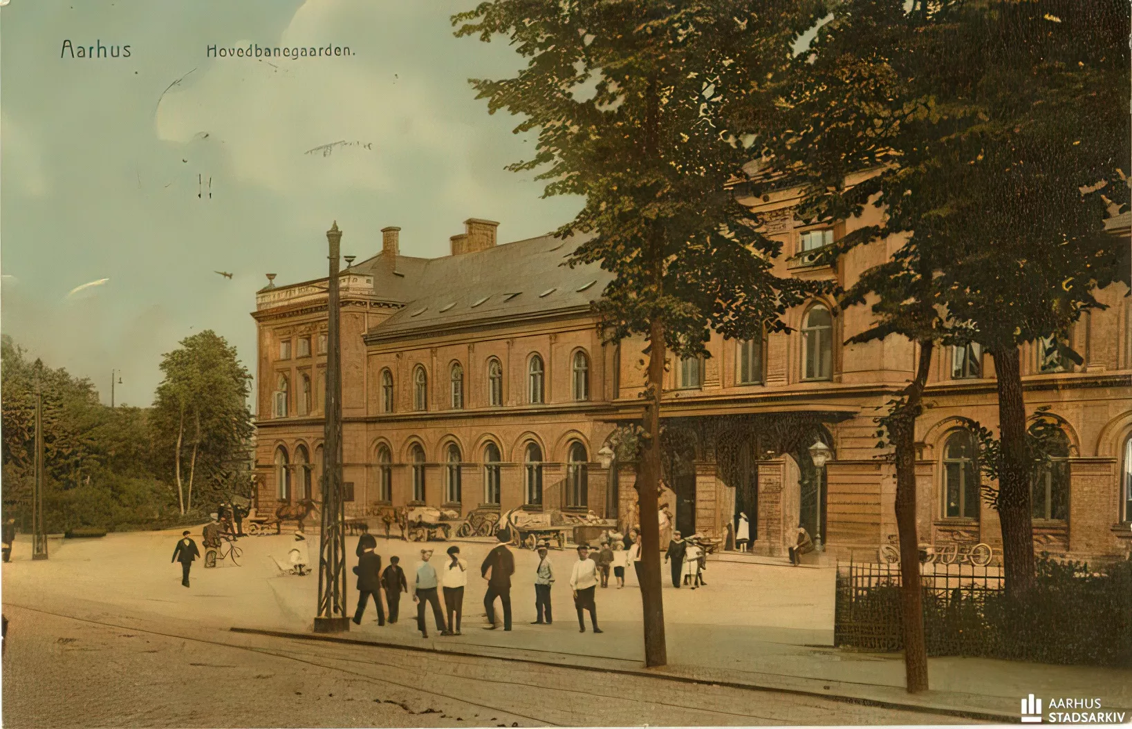 Billede af Aarhus Banegård. Billede af Aarhus Banegård.