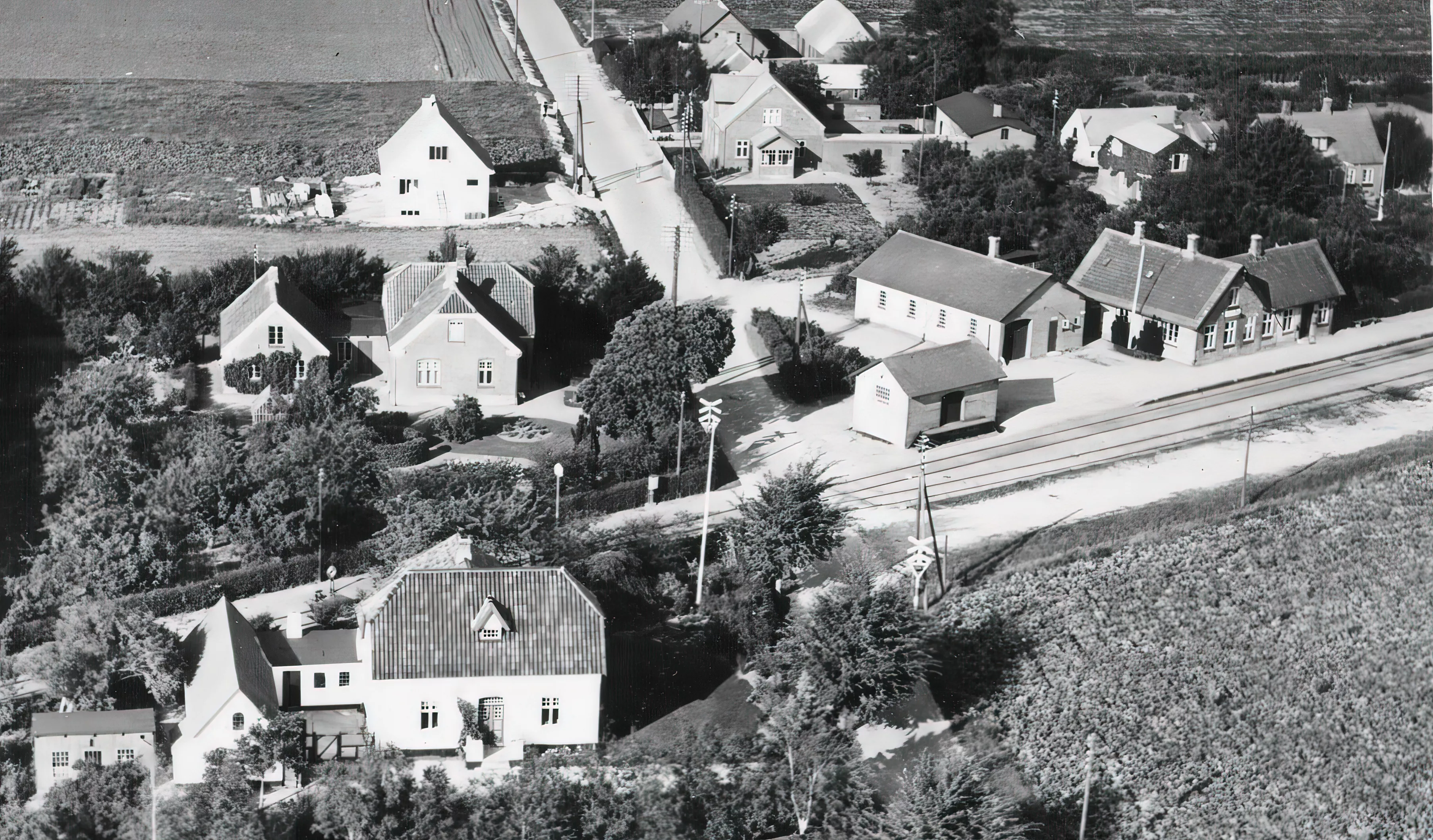 Billede af Uggerslev Station.