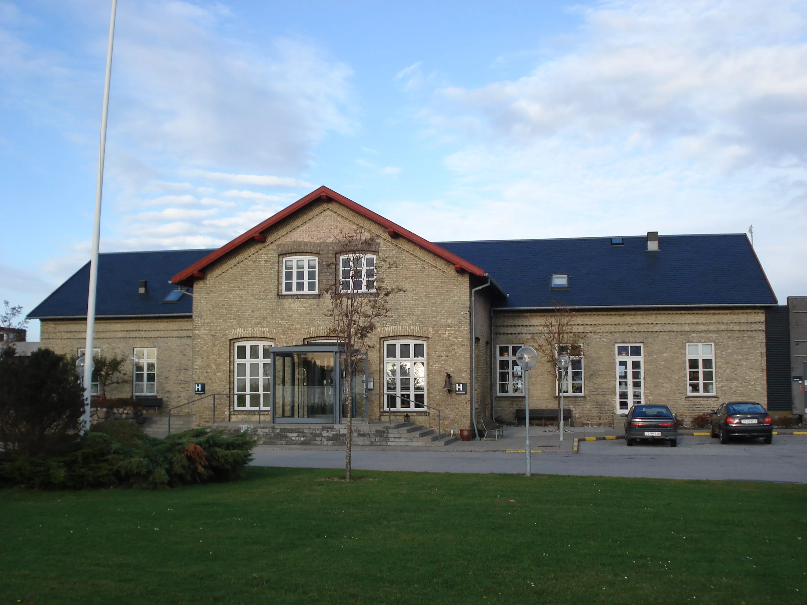 Billede af Knudshoved Station.