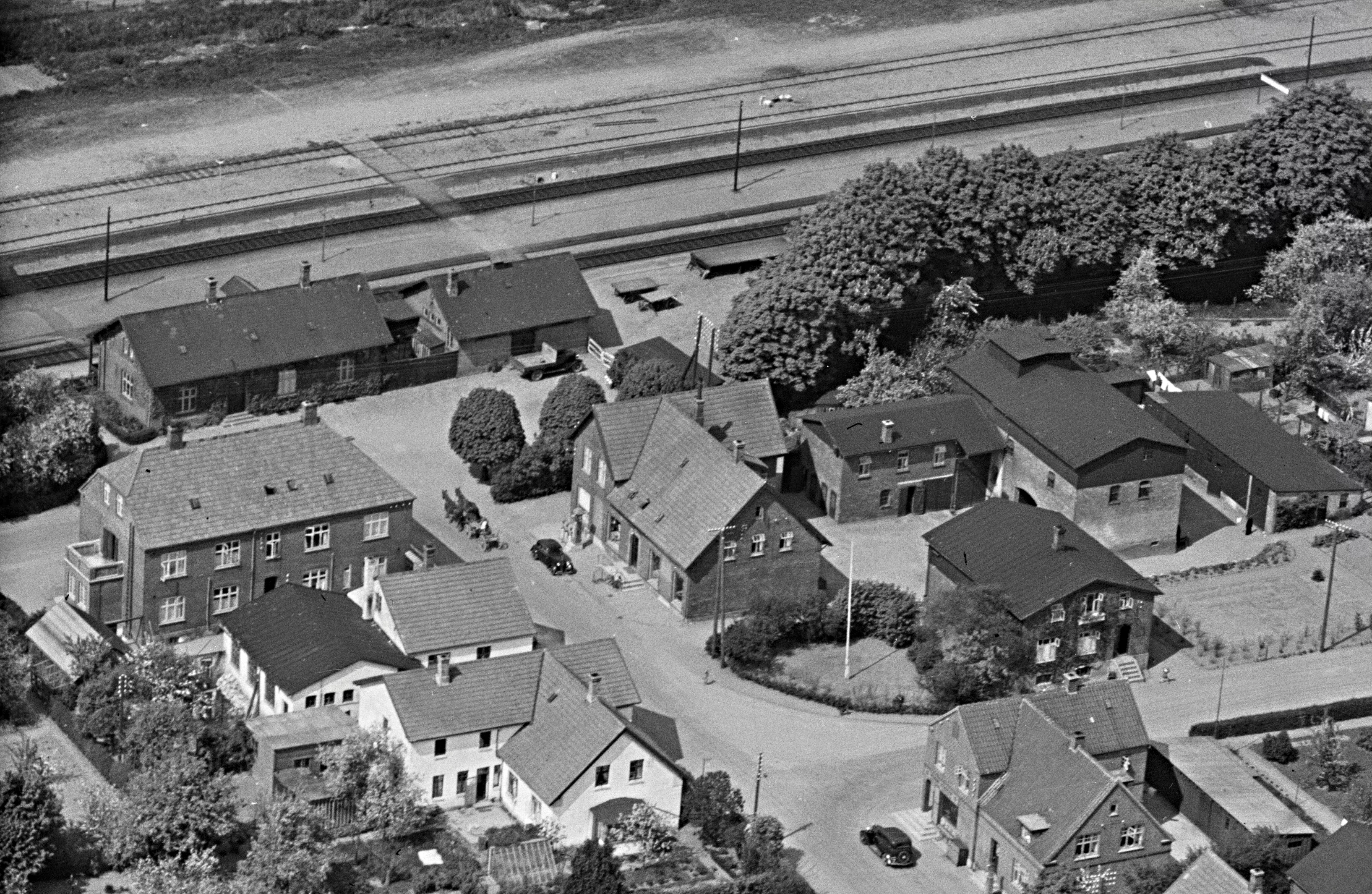 Billede af Holmstrup Station.