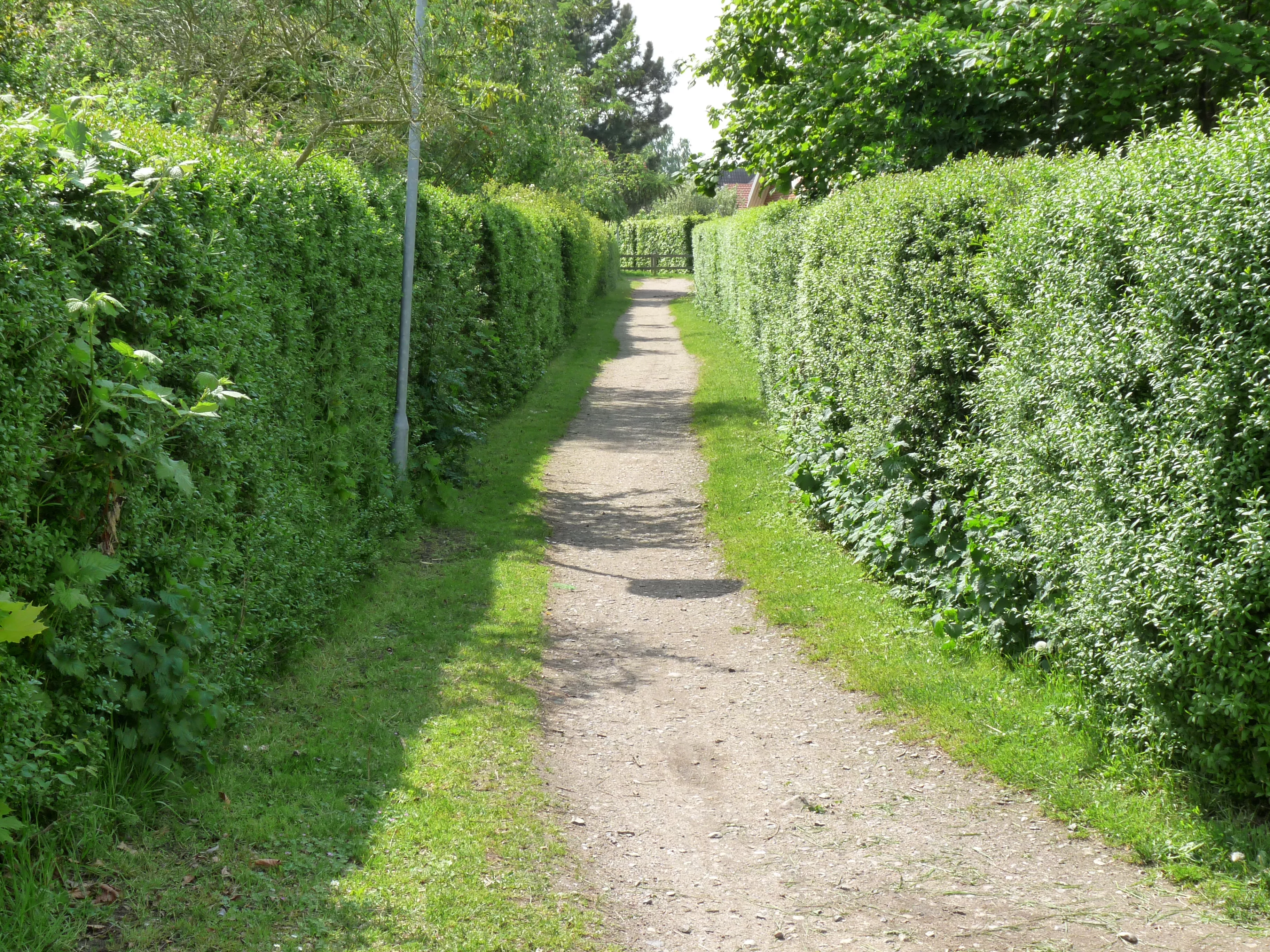 Her var indløbet til Bullerup Station.