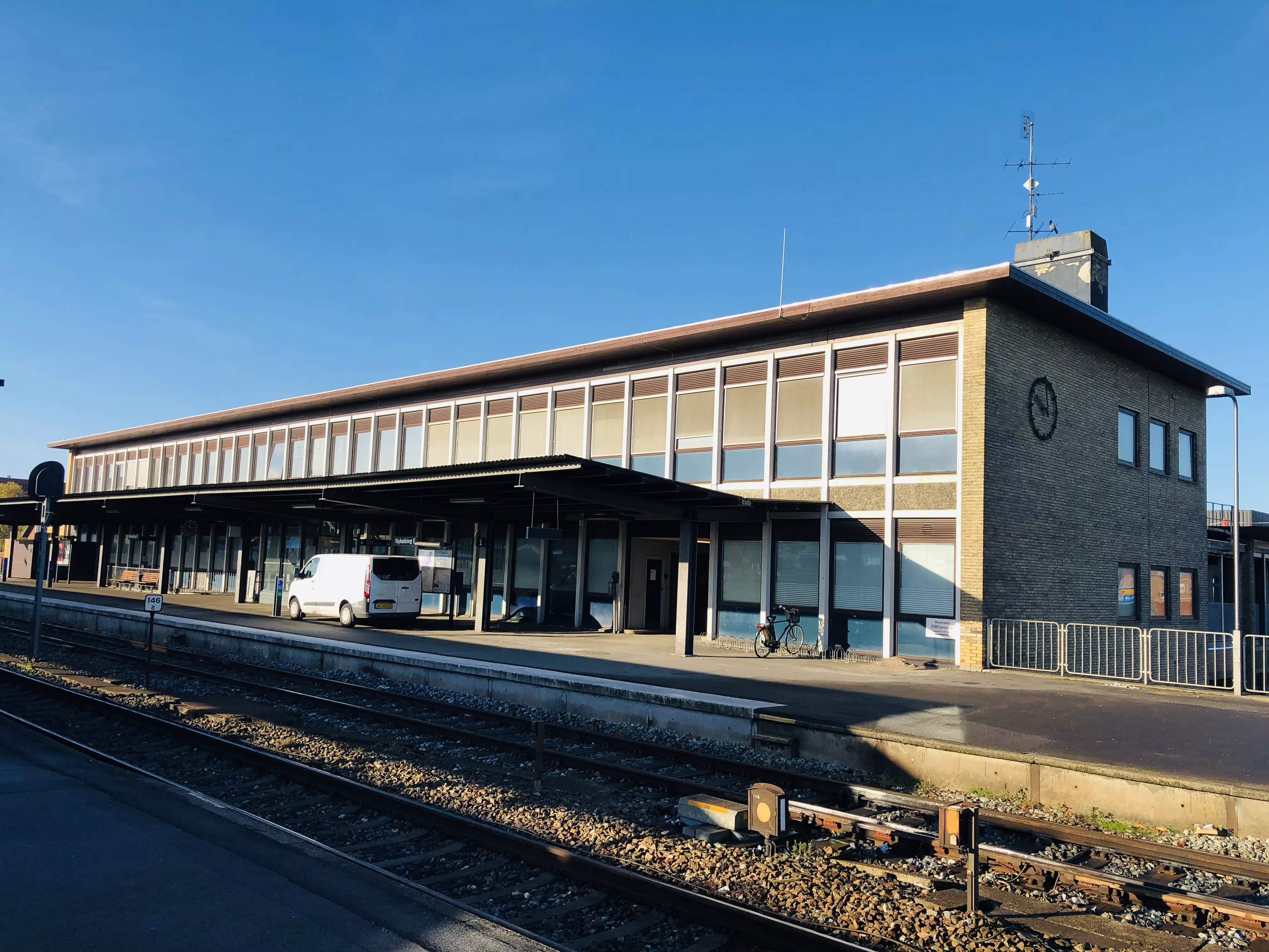 Billede af Nykøbing Falster Station. Billede af Nykøbing Falster Station.