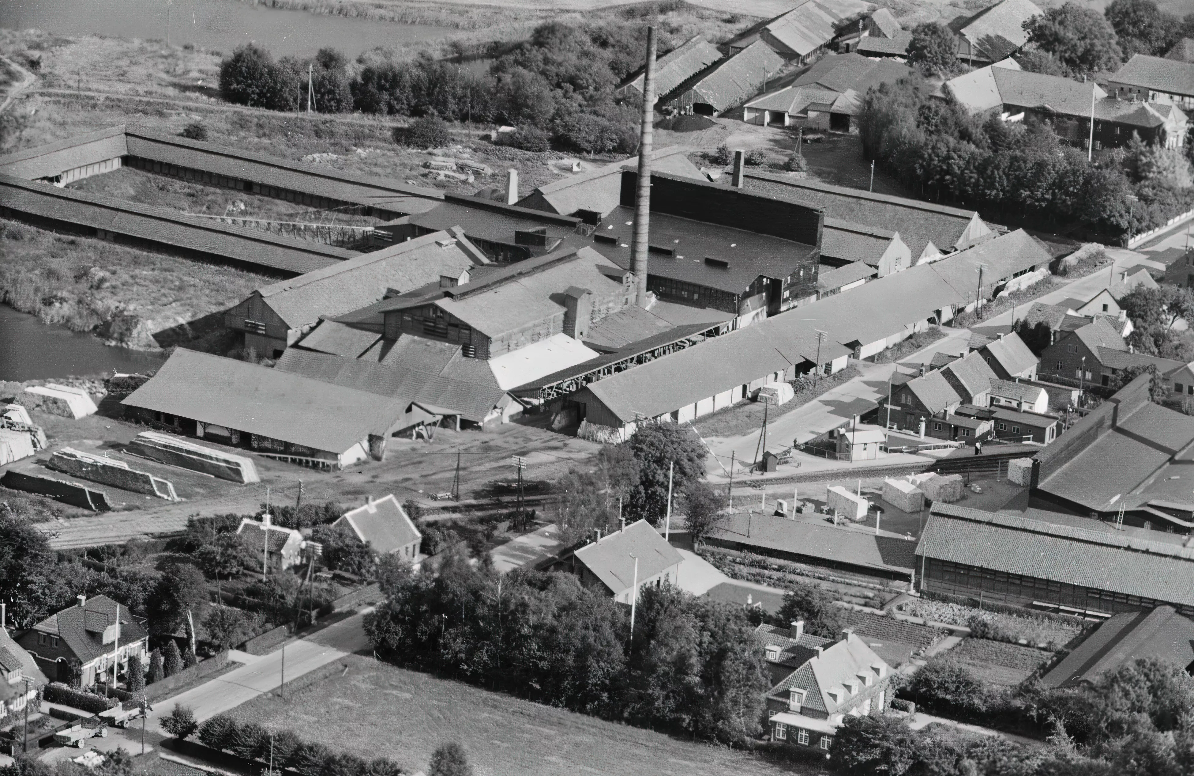 Billede af Stenstrup Syd Trinbræt med Sidespor. Billede af Stenstrup Syd Trinbræt med Sidespor.