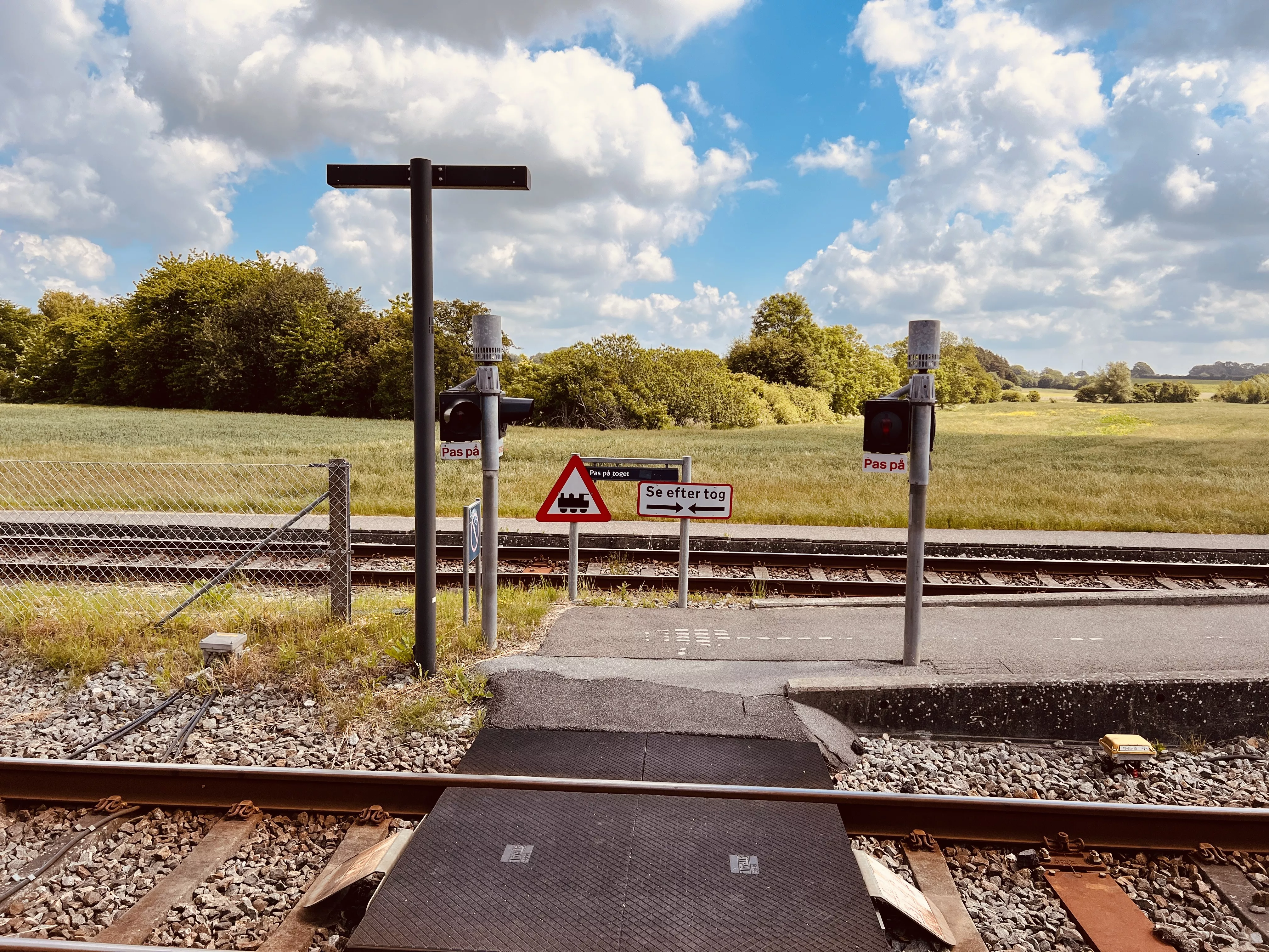 Billede af Stenstrup Trinbræt. Billede af Stenstrup Trinbræt.