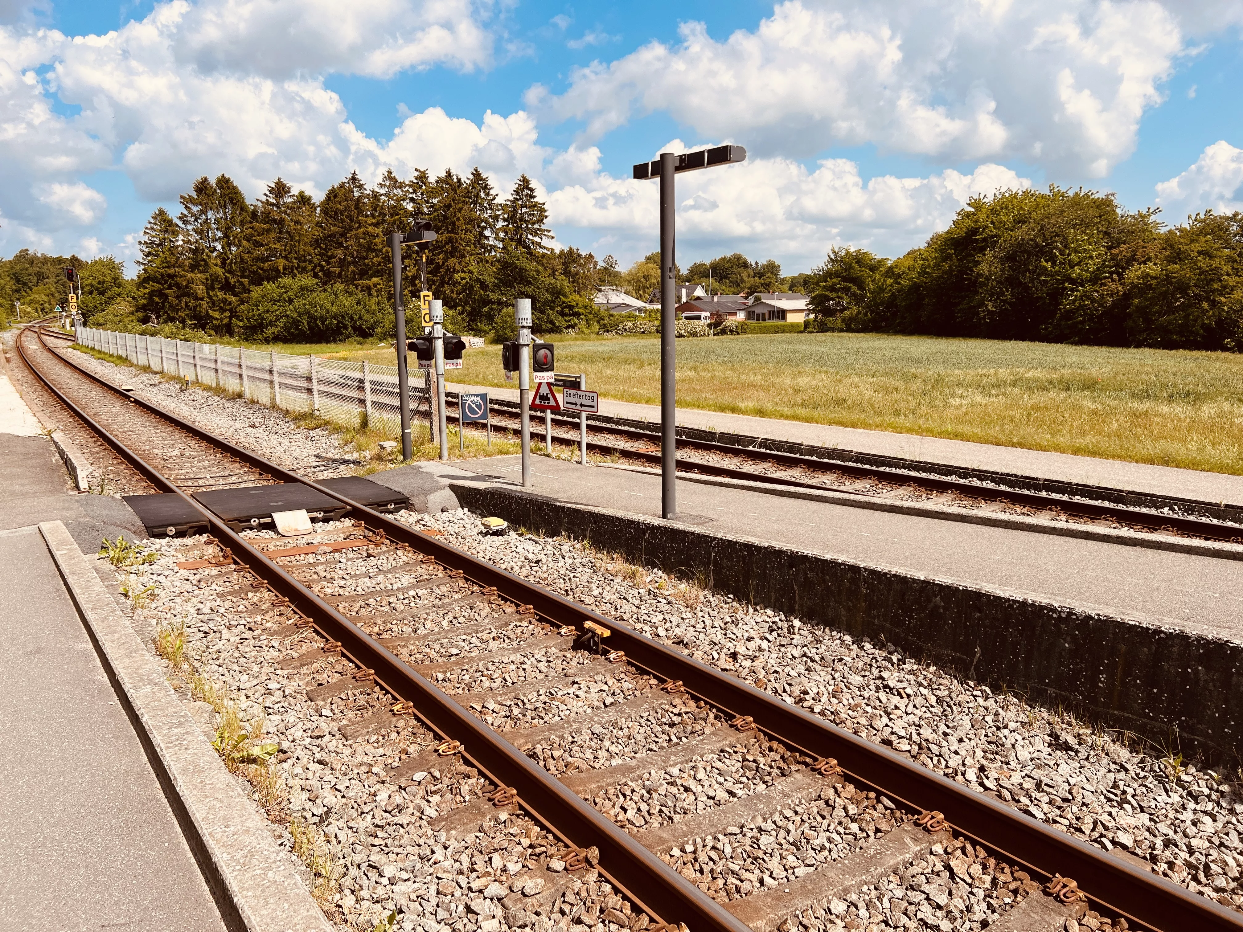 Billede af Stenstrup Trinbræt. Billede af Stenstrup Trinbræt.