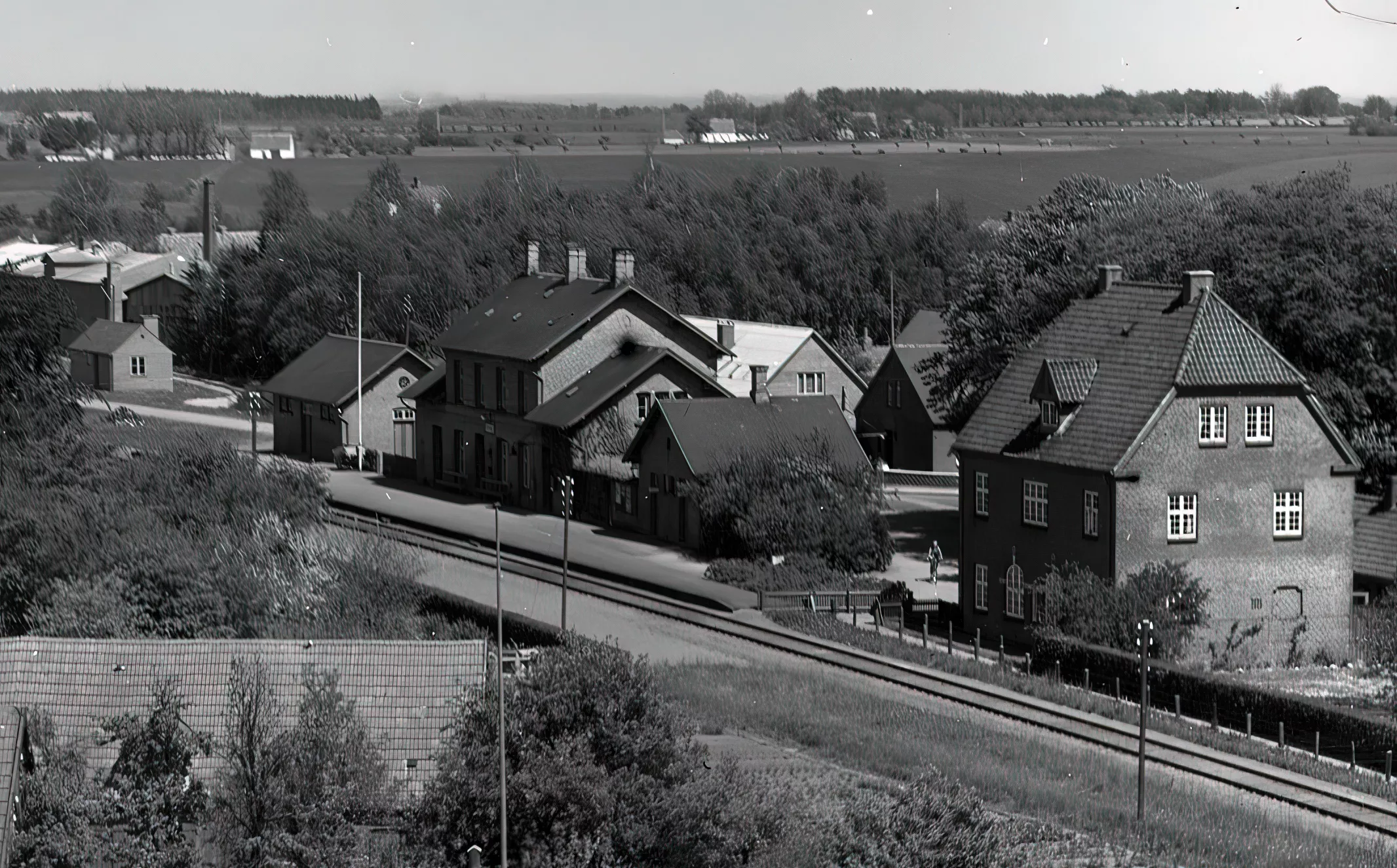 Billede af Ørbæk Station.